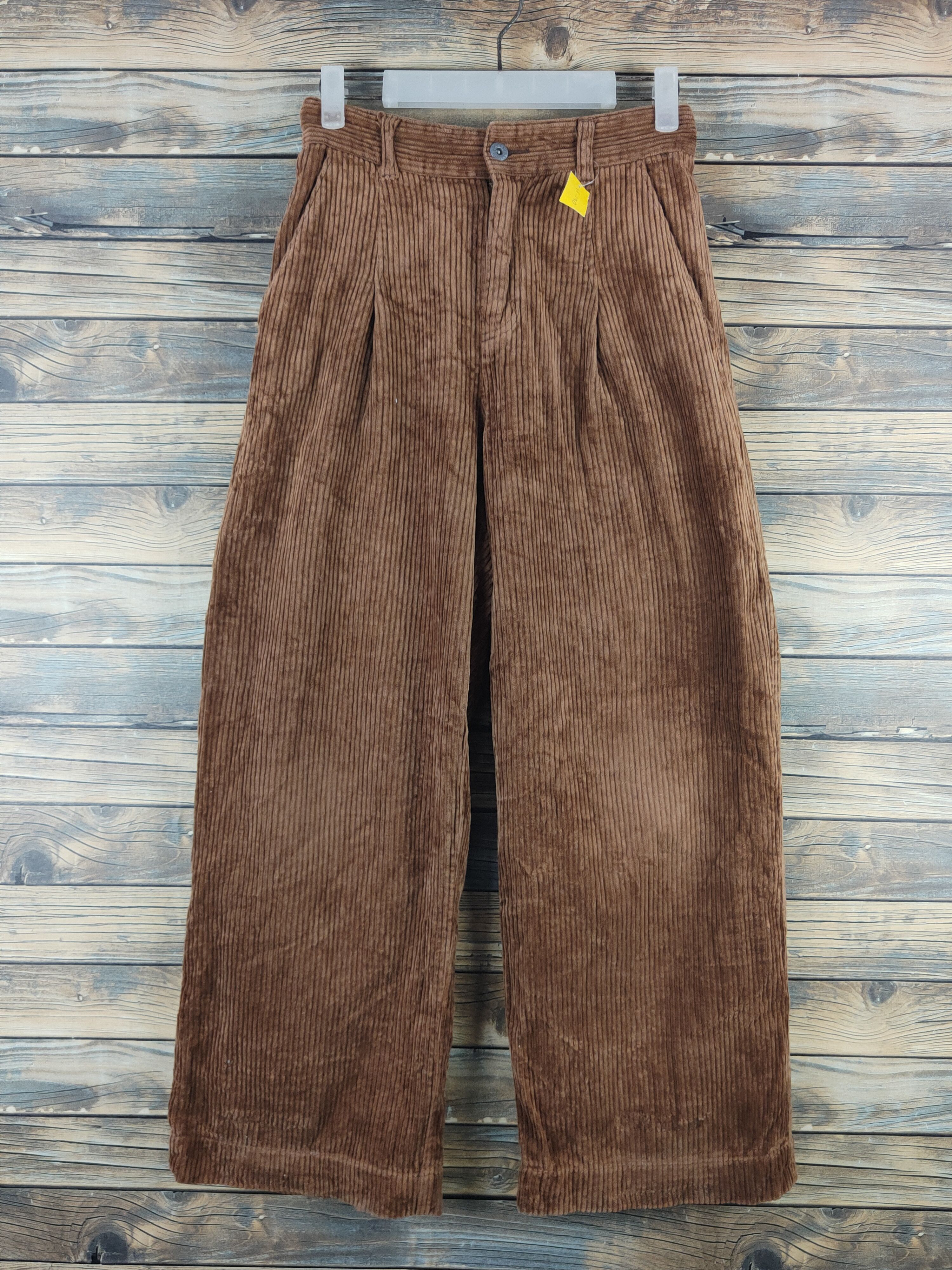 DL Double Name Brown Multipocket Corduroy Pants #46-290T