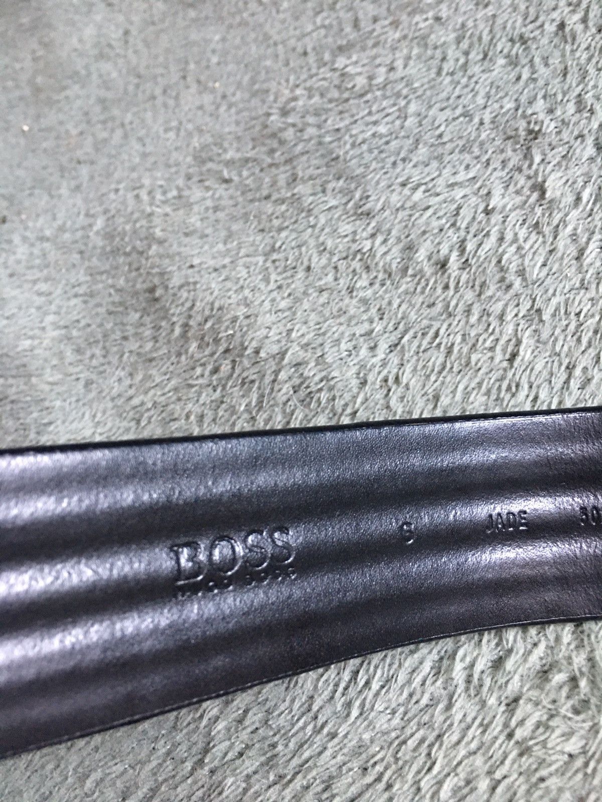 Hugo Boss HUGO BOSS Handmade Leather Italy Belt Size S Size ONE SIZE - 6 Thumbnail