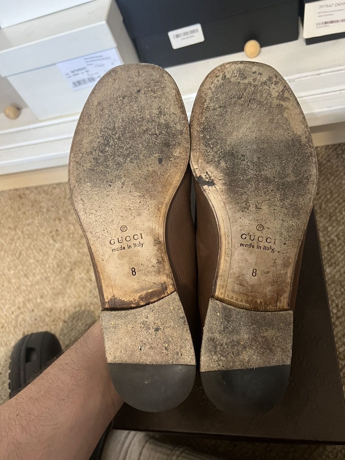 Gucci Gucci brown loafer Size US 9 / EU 42 - 3 Thumbnail