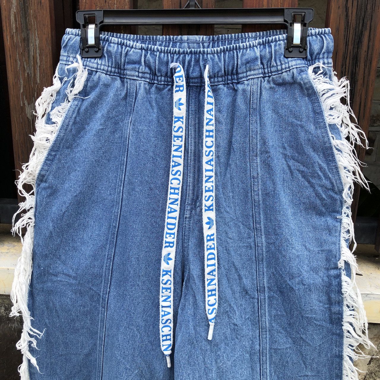 Adidas Adidas x kseniaschnaider baggie jeans Size 28" / US 6 / IT 42 - 2 Thumbnail