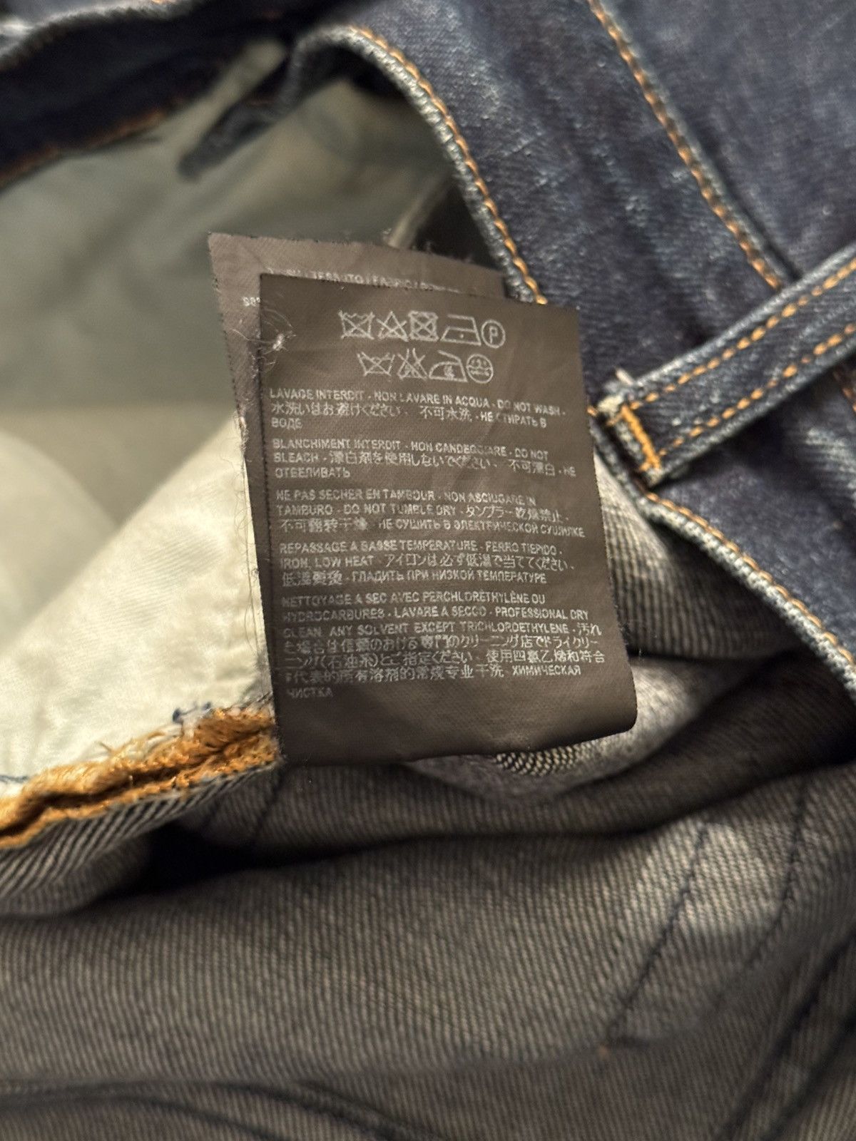 Saint Laurent Paris Saint Laurent Paris Blue Denim size 32 Size US 32 / EU 48 - 11 Thumbnail