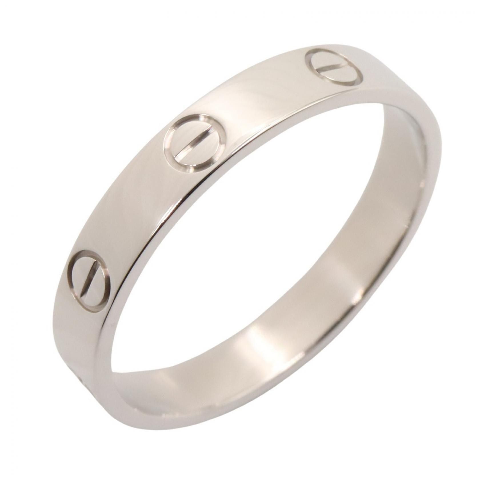 Cartier Cartier Cartier Mini Love Au750 Ring Size 19 Precious Metal Ring DUTY FREE for USA Size ONE SIZE - 1 Thumbnail