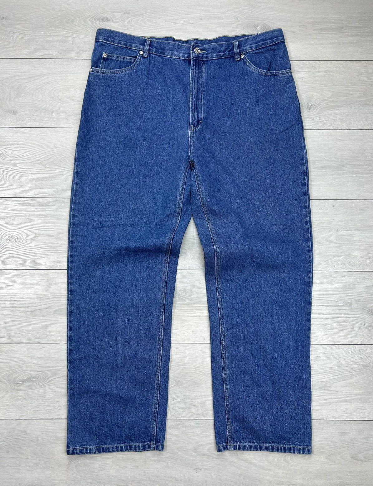 Vintage Vintage Worker Baggy Denim Jeans size 38 Size US 38 / EU 54 - 4 Thumbnail