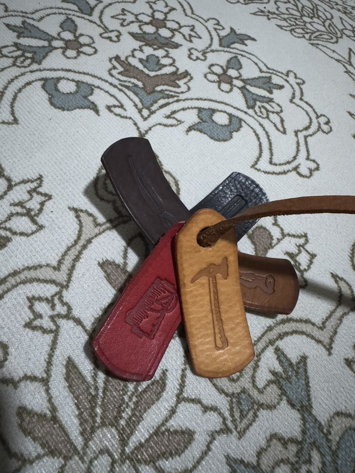 Genuine Leather × Japanese Brand 🇯🇵 Genuine Leather Genten Workshop Handle Tote Bag Size ONE SIZE - 6 Thumbnail