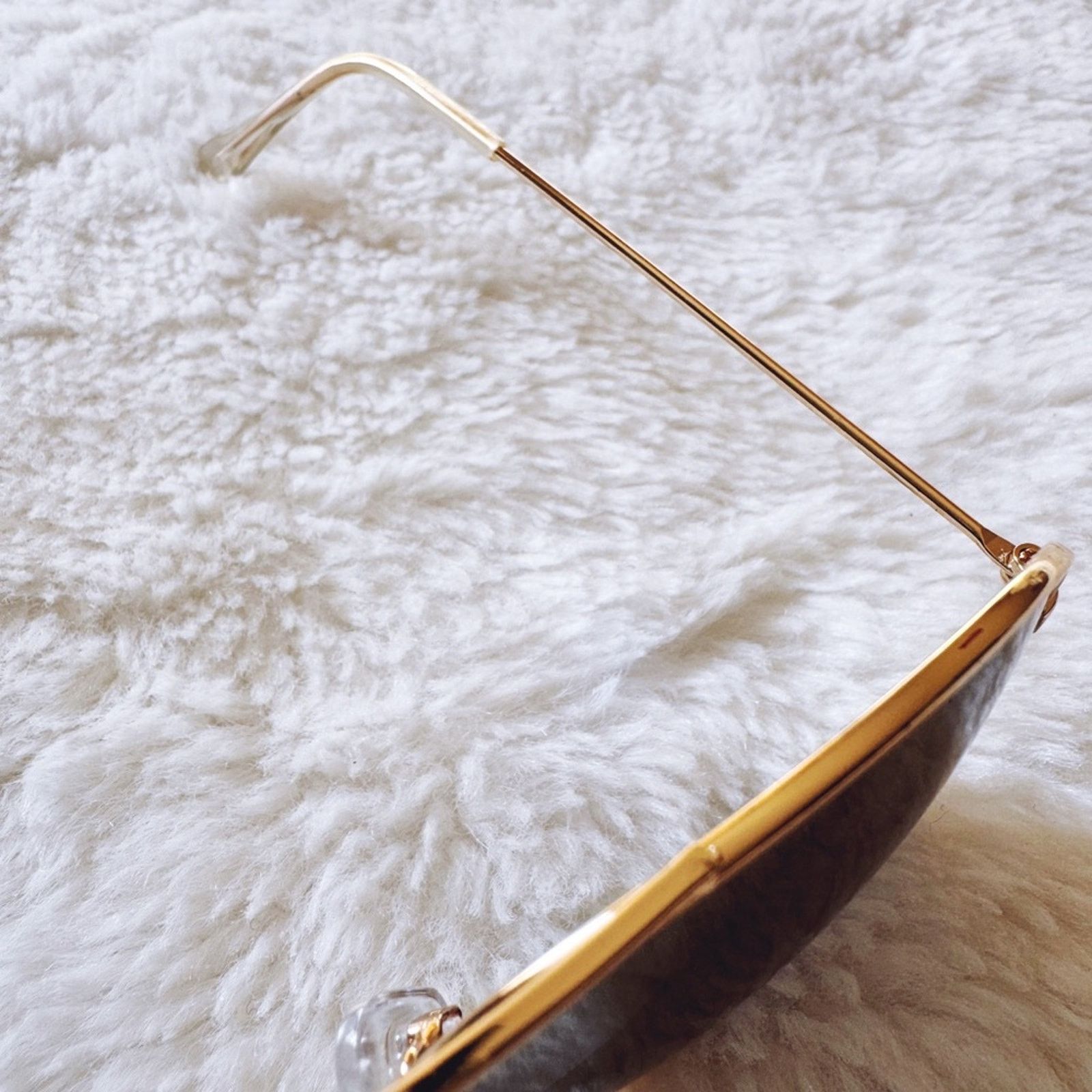 Other Francine Gold W/ Mirrored Lenses Aviator Sunglasses Size ONE SIZE - 9 Thumbnail