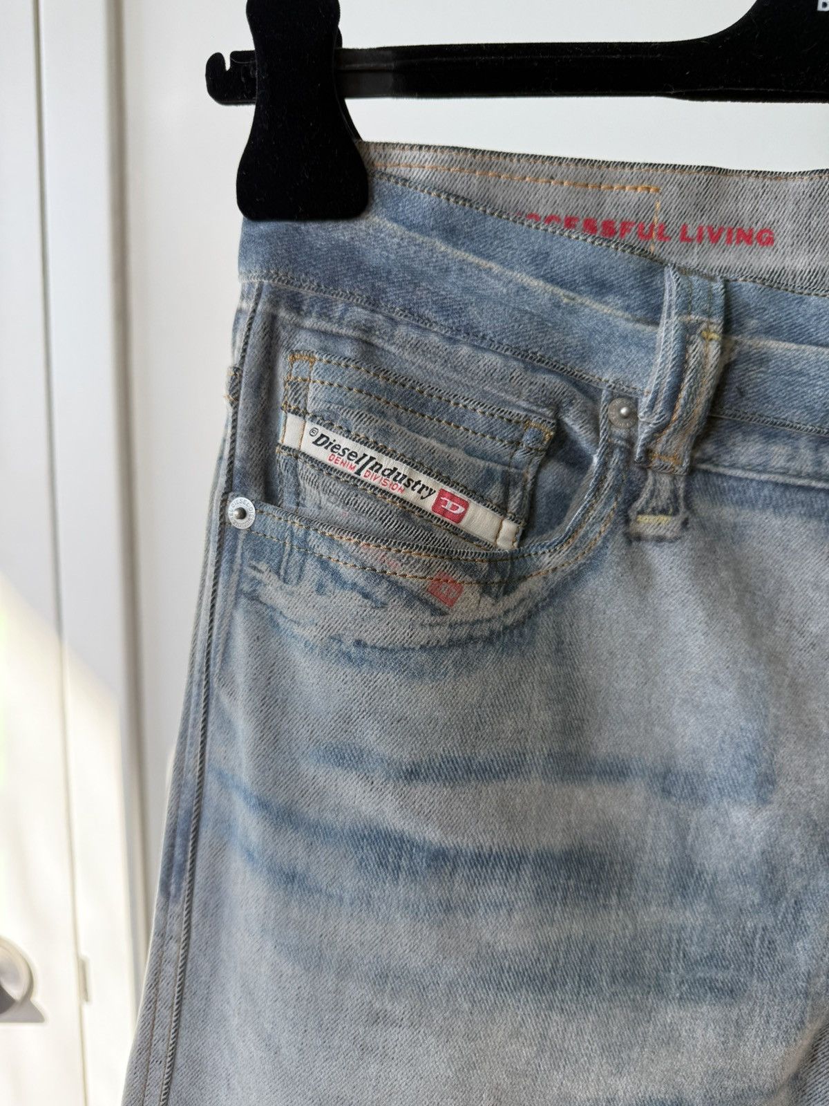 Diesel Diesel by Glen Martens 2010 L trompe l'oeil Jeans Size US 29 - 3 Thumbnail