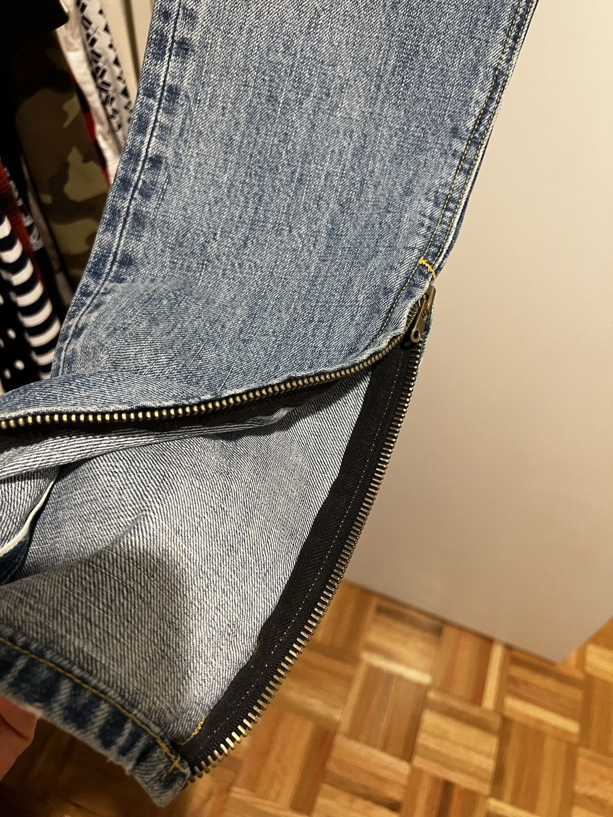 Fear of God Fear of God 5th collection, medium wash selvedge Denim Size US 34 / EU 50 - 10 Thumbnail