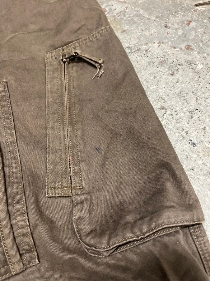 Armani 2000s Armani Multi Pockets Cargo Olive Obscure Pants Size US 34 / EU 50 - 11 Thumbnail