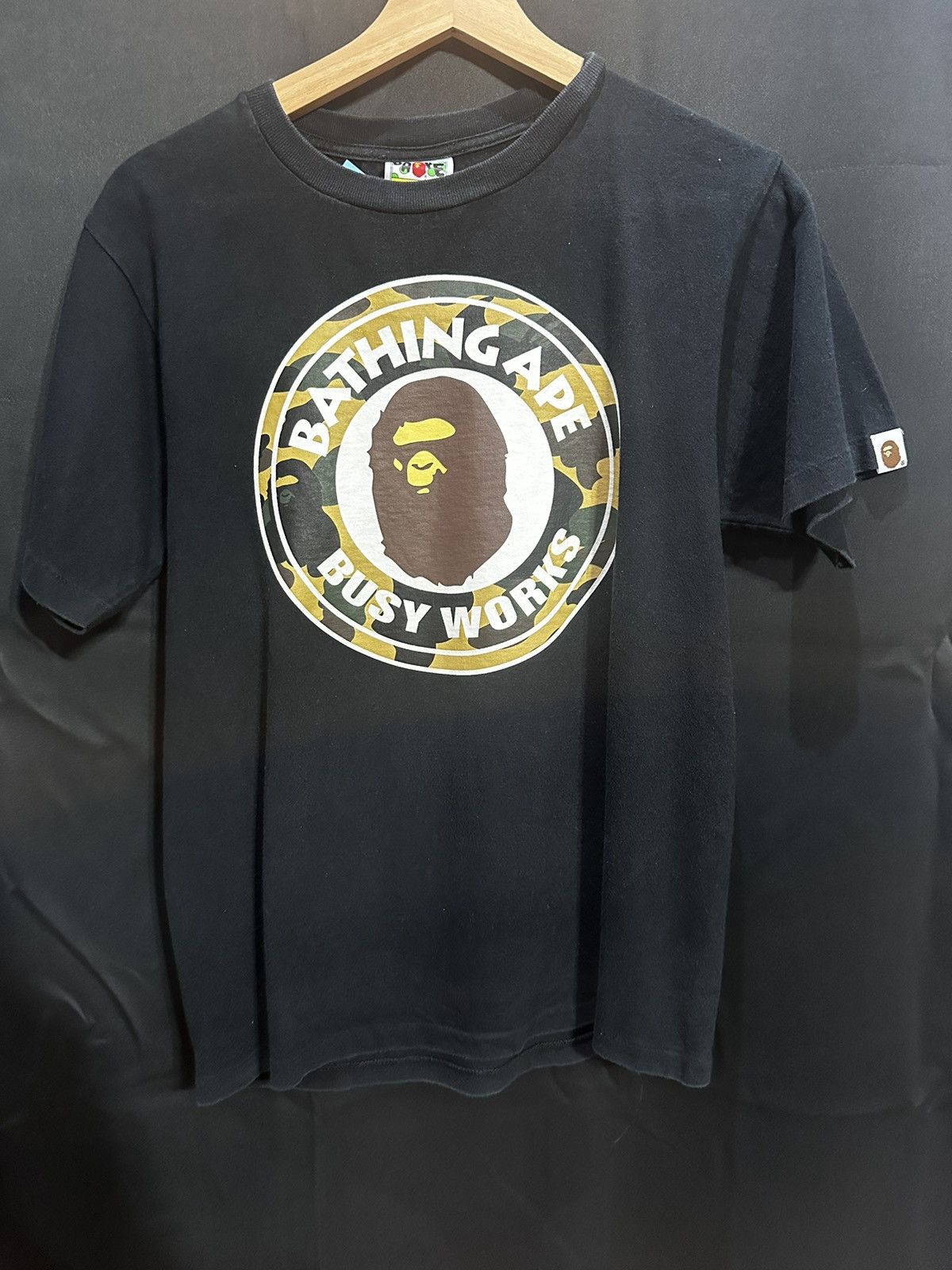 image of Bape Busy Works in Black, Men's (Size Small)