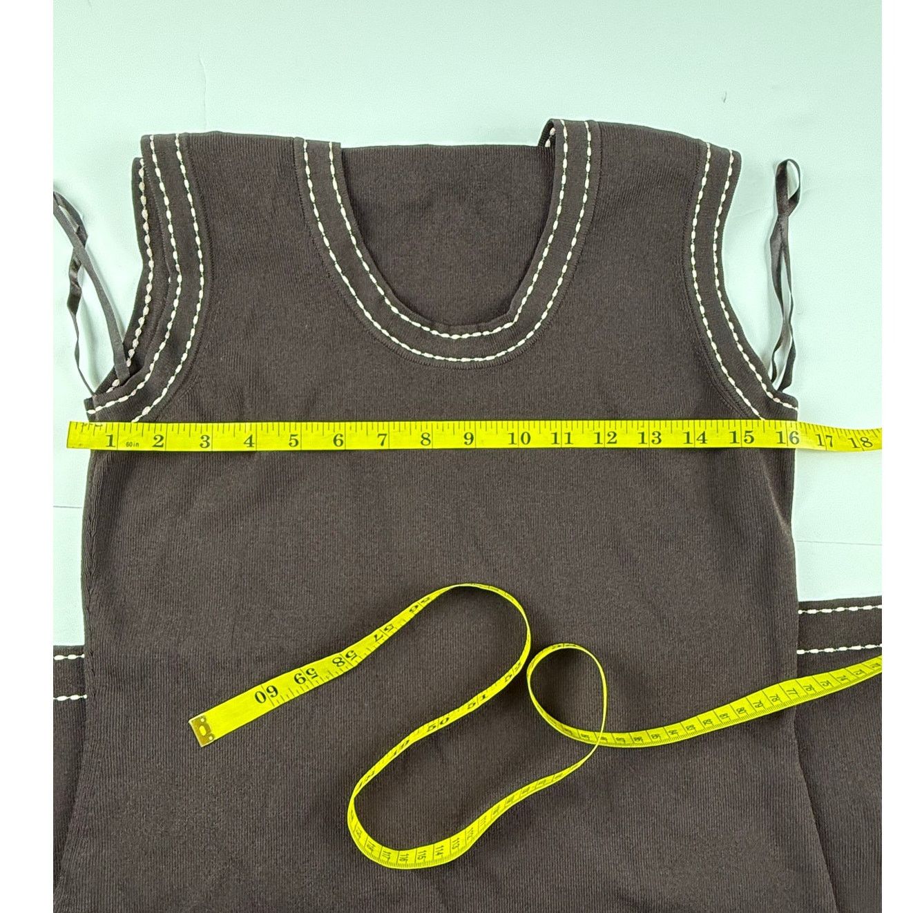 Bcbgmaxazria BCBGMAXAZRIA Dress and Cardigan Set - Brown - XL Size XL / US 12-14 / IT 48-50 - 9 Thumbnail