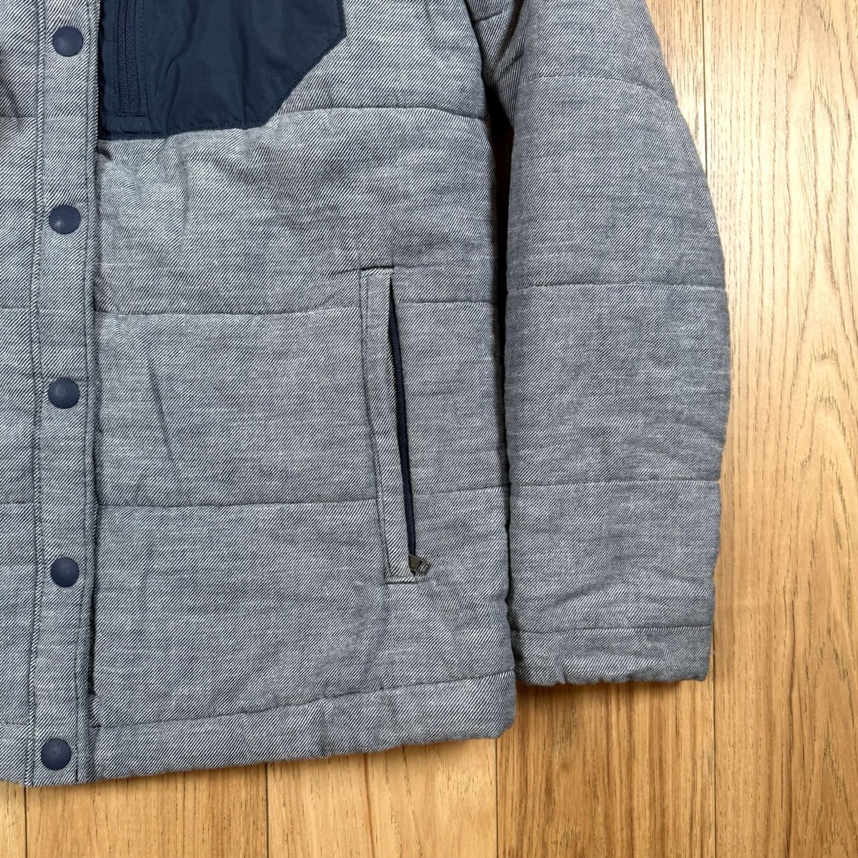 Patagonia Patagonia Jacket Womens Small Gray Insulated Quilted Heywood Coat Snap S Womens Gray Quilted Insulated Jacket Size S / US 4 / IT 40 - 4 Thumbnail