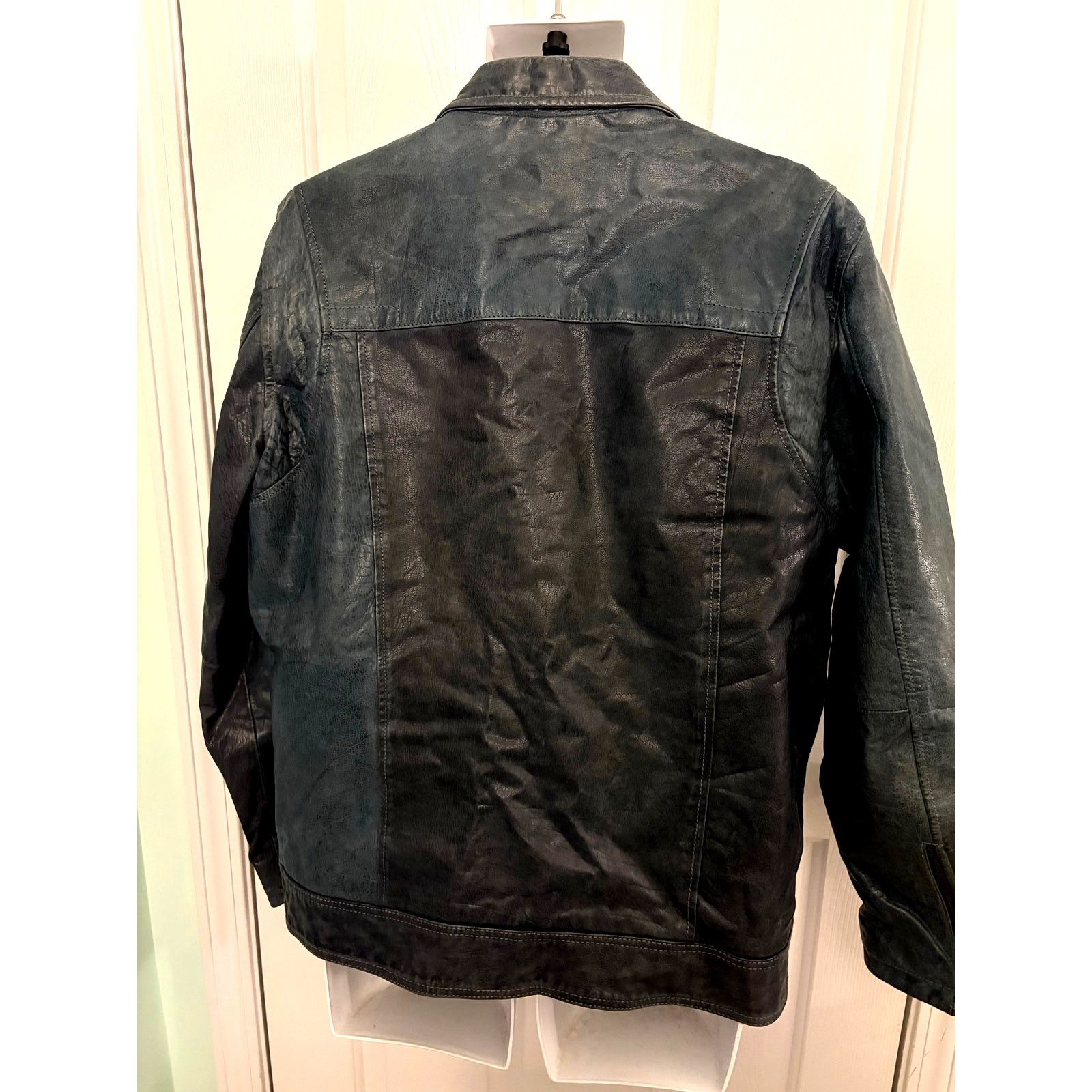 Black Rivet Black Rivet Leather Jacket Size Large Size US L / EU 52-54 / 3 - 13 Thumbnail