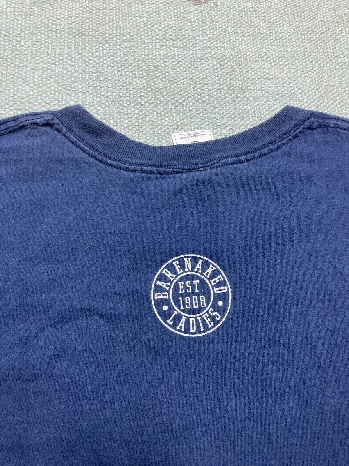 Band Tees × Fruit Of The Loom × Vintage VTG barenaked ladies t shirt athletics BNL tour band tee XL Size US XL / EU 56 / 4 - 5 Thumbnail