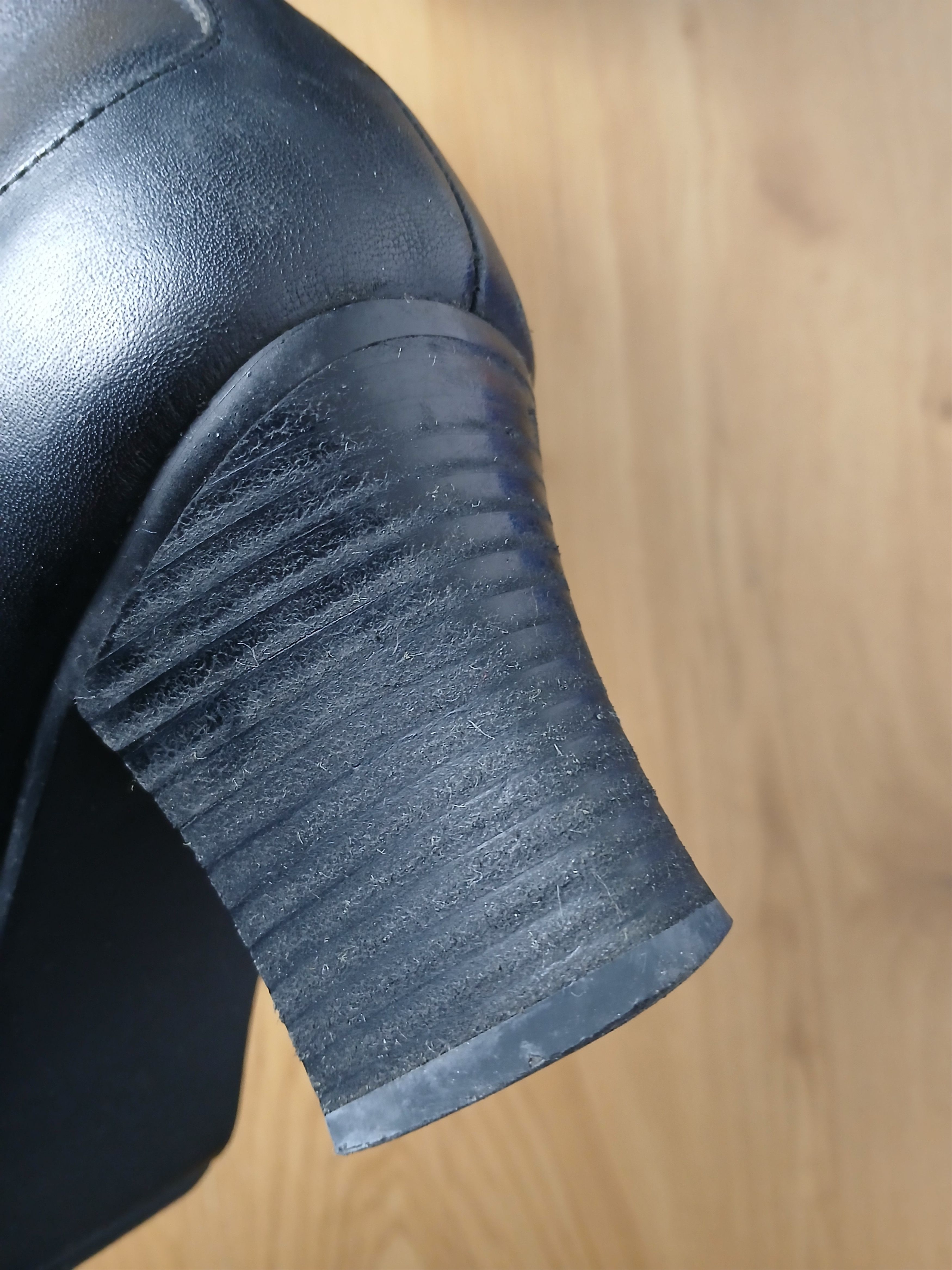 Leather × Vintage Vintage Leather Boots Size US 10 / IT 40 - 11 Thumbnail