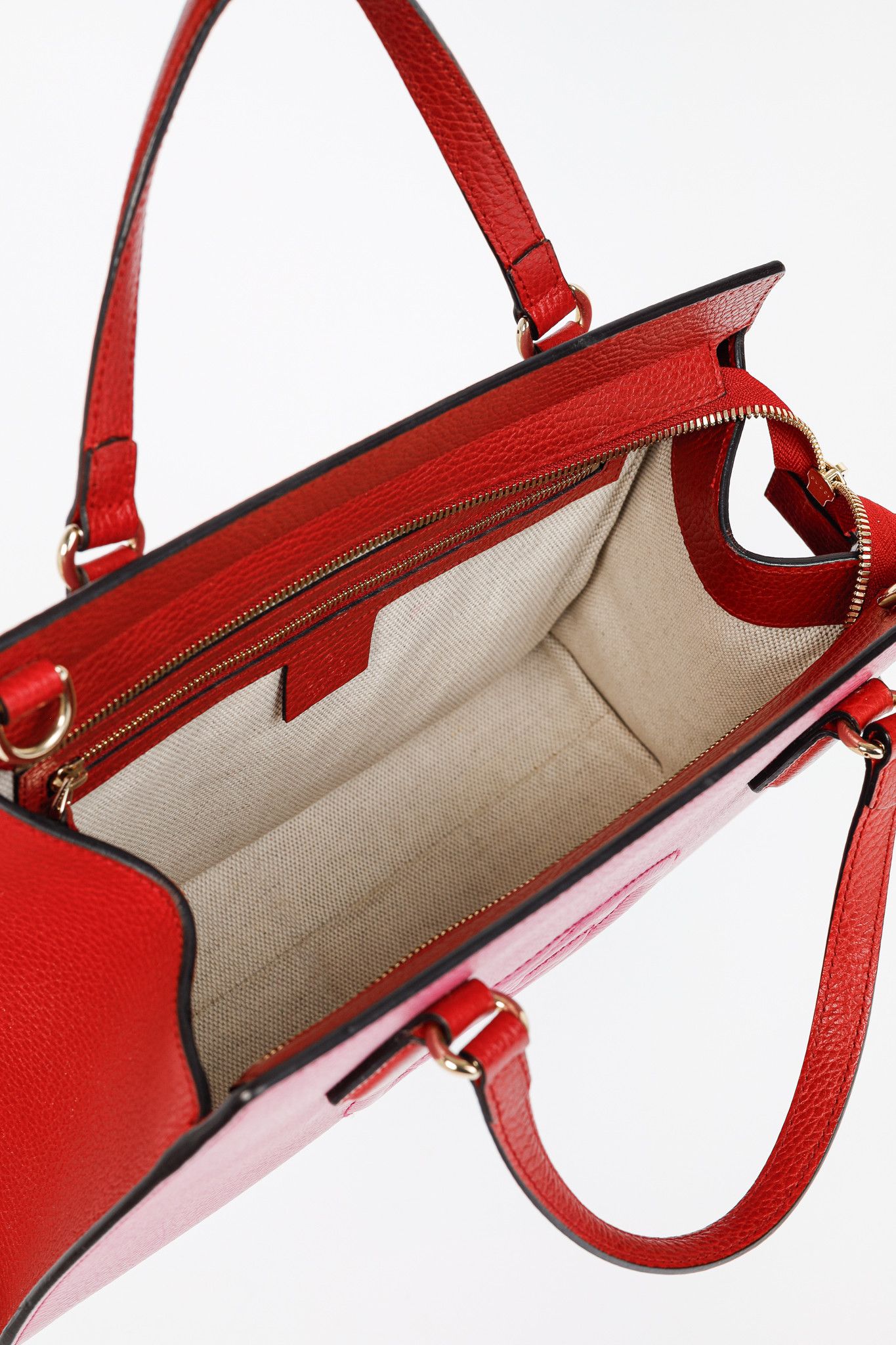 Gucci Gucci Medium Soho GG Leather Top Handle Tote Size ONE SIZE - 12 Thumbnail