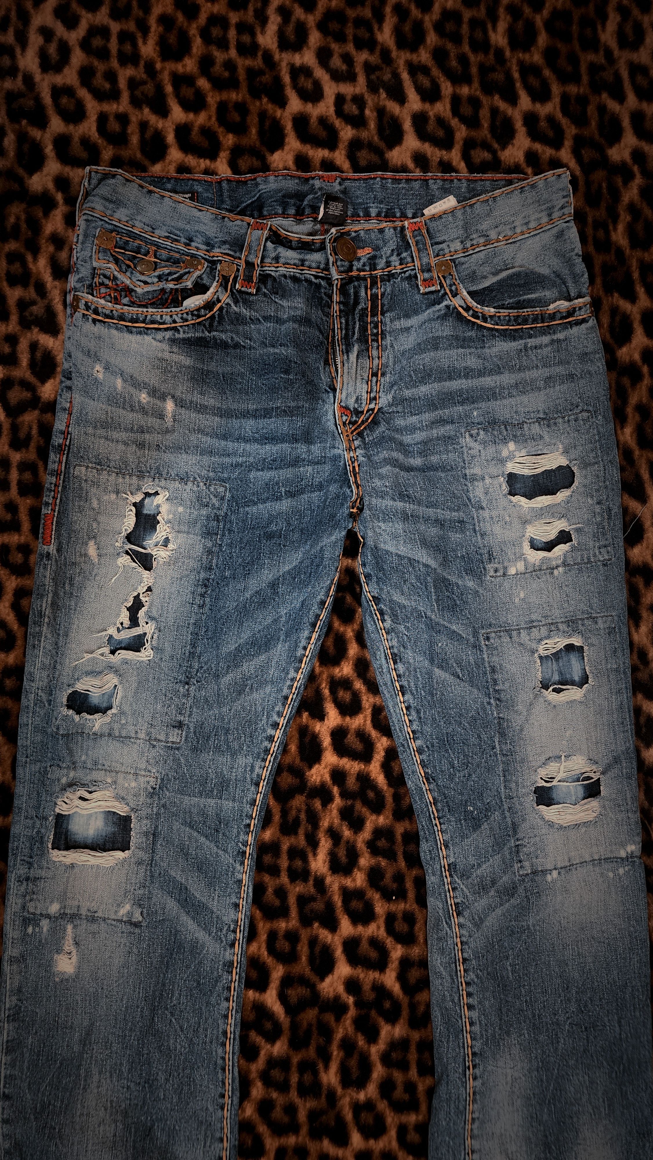 True Religion True Religion Super T Vintage Jeans Size US 36 / EU 52 - 11 Thumbnail
