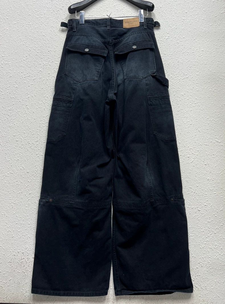Balenciaga Balenciaga size XS Washing old labeled denim trousers Size US 29 - 2 Thumbnail