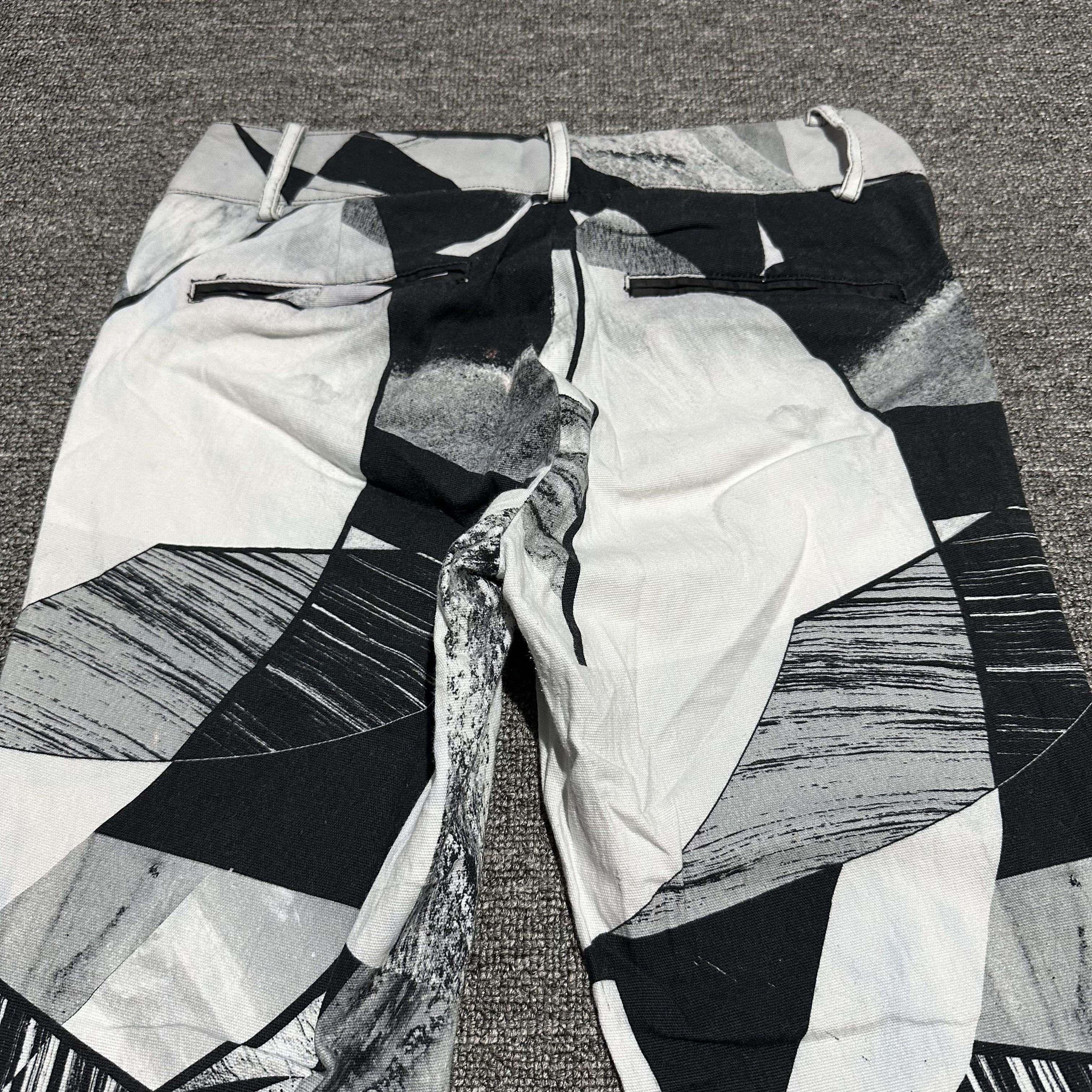 Helmut Lang × Vintage Vintage Helmut Lang FW13 All Over Print Pants Size US 29 - 2 Thumbnail