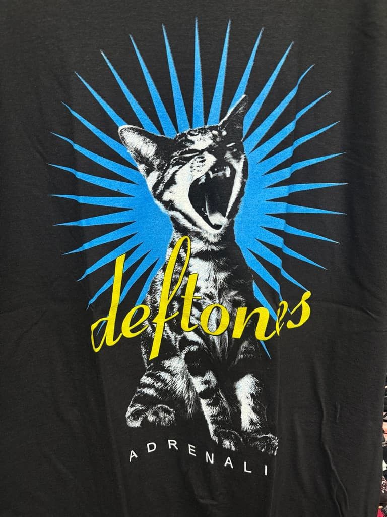 Gildan Deftones - Adrenaline The Cat T-Shirt Size US M / EU 48-50 / 2 - 2 Thumbnail