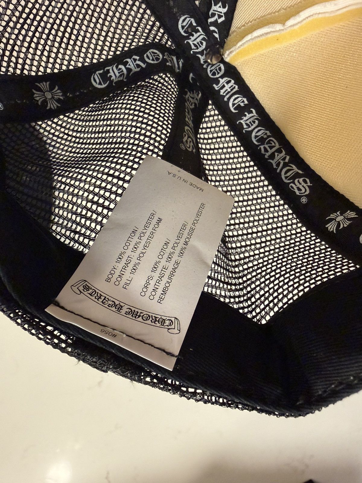 Chrome Hearts Chrome hearts hollywood trucker hat Size ONE SIZE - 3 Thumbnail