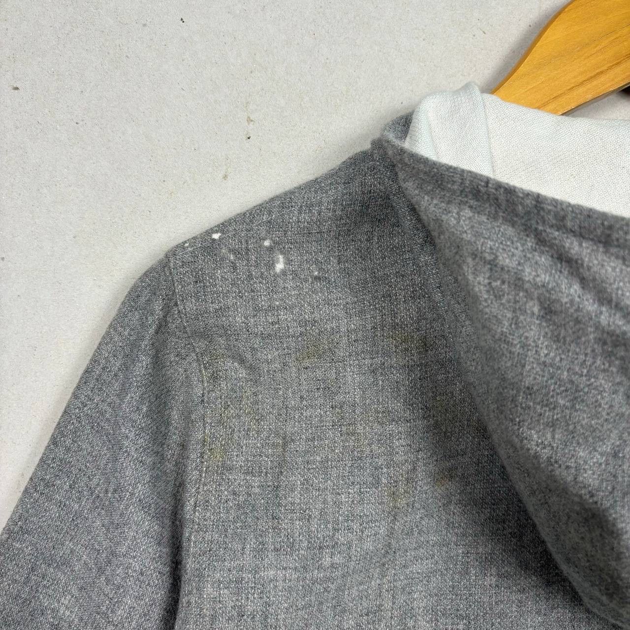 A.P.C. A.P.C. ETE 1999 Archive Wool Zip Hoodie Vintage M Grey Size US S / EU 44-46 / 1 - 10 Thumbnail