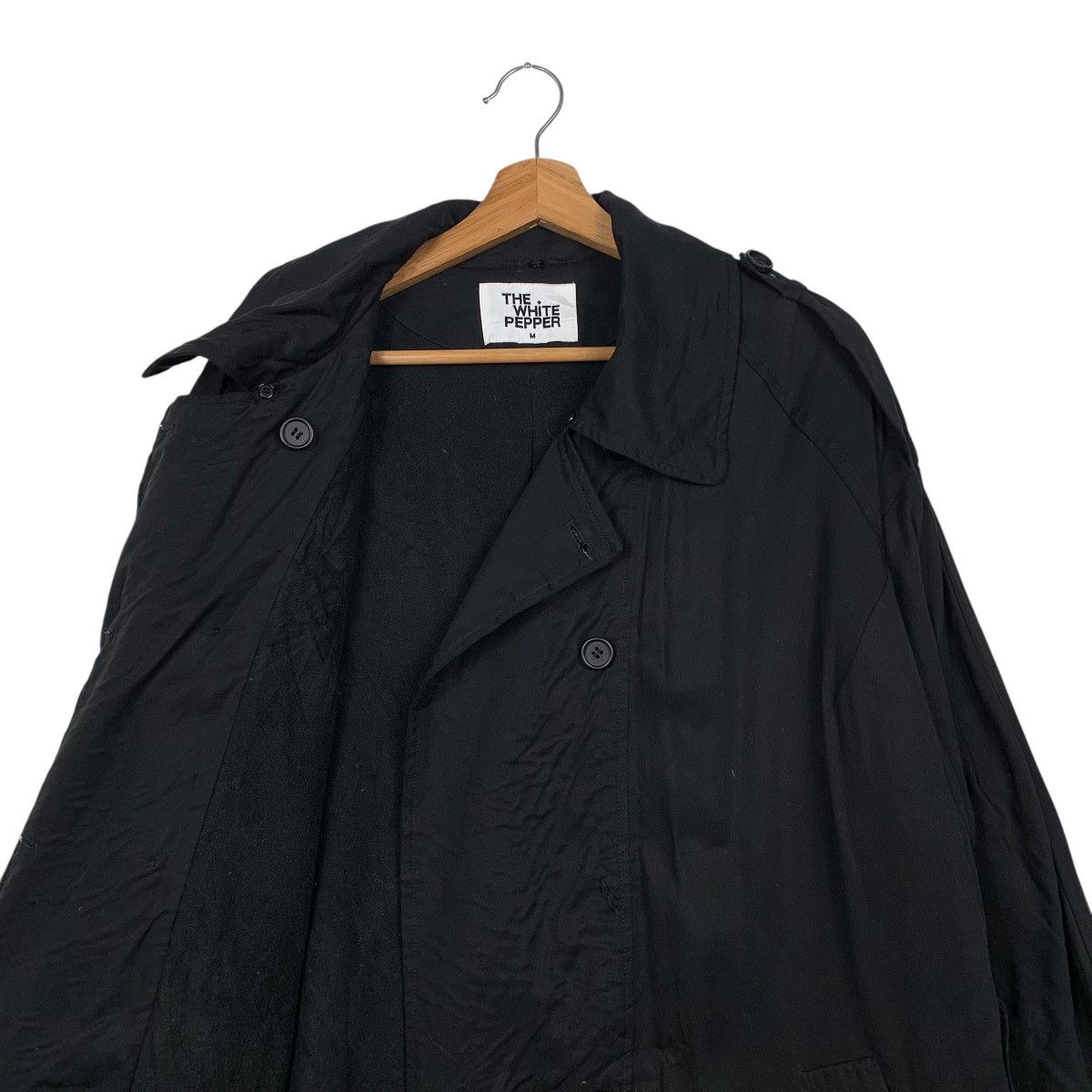 Japanese Brand The White Pepper Double Breasted Overcoat Size US M / EU 48-50 / 2 - 11 Thumbnail