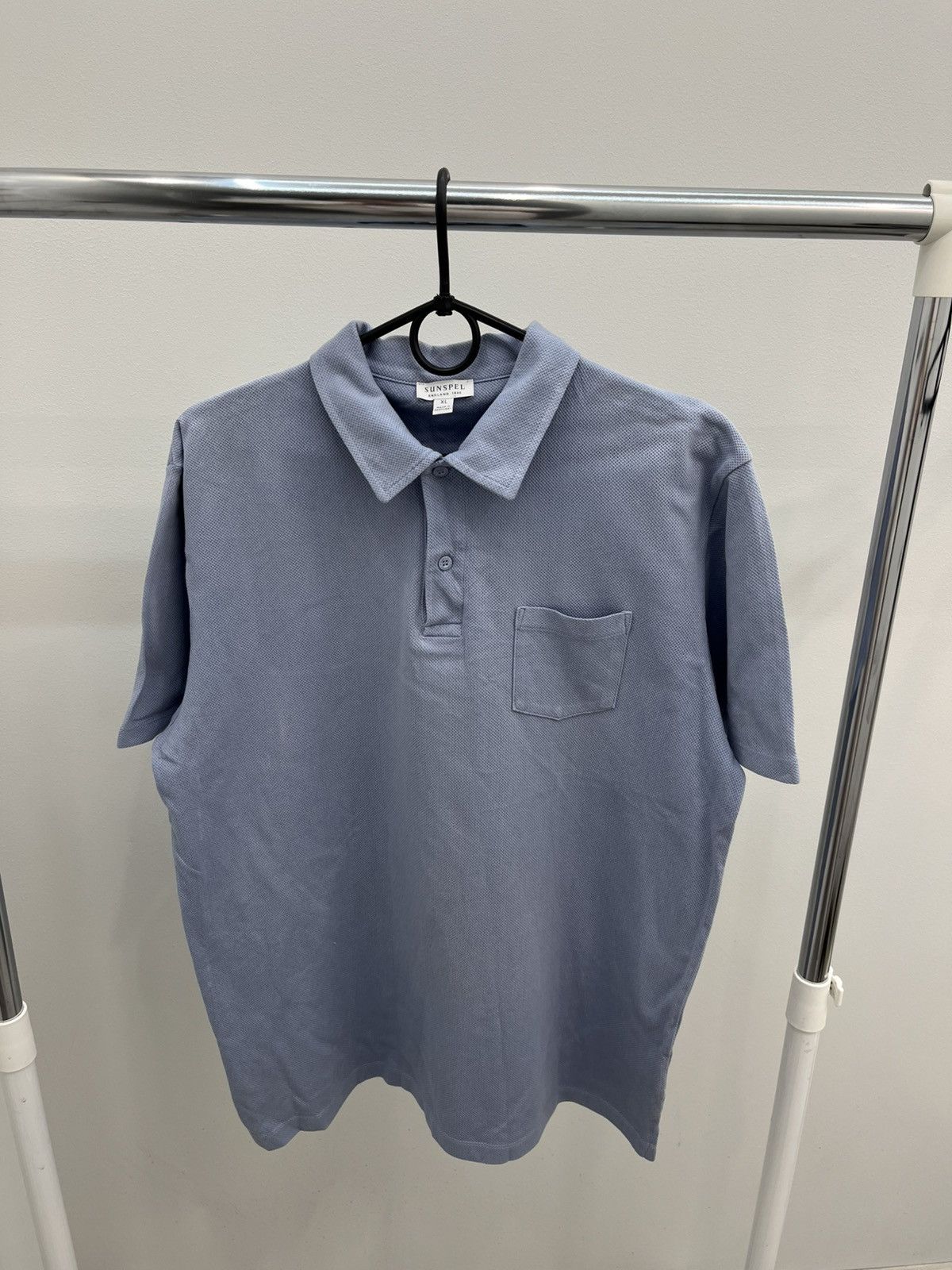 Sunspel Sunspel Riviera Cotton Polo Pocket Shirt Size US XL / EU 56 / 4 - 2 Thumbnail