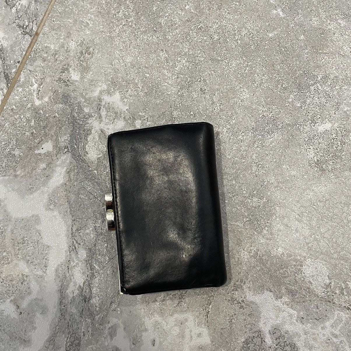 Dolce & Gabbana × Vintage RARE Dolce & Gabbana Steel Logo Vintage Leather Wallet 90s Size ONE SIZE - 4 Thumbnail