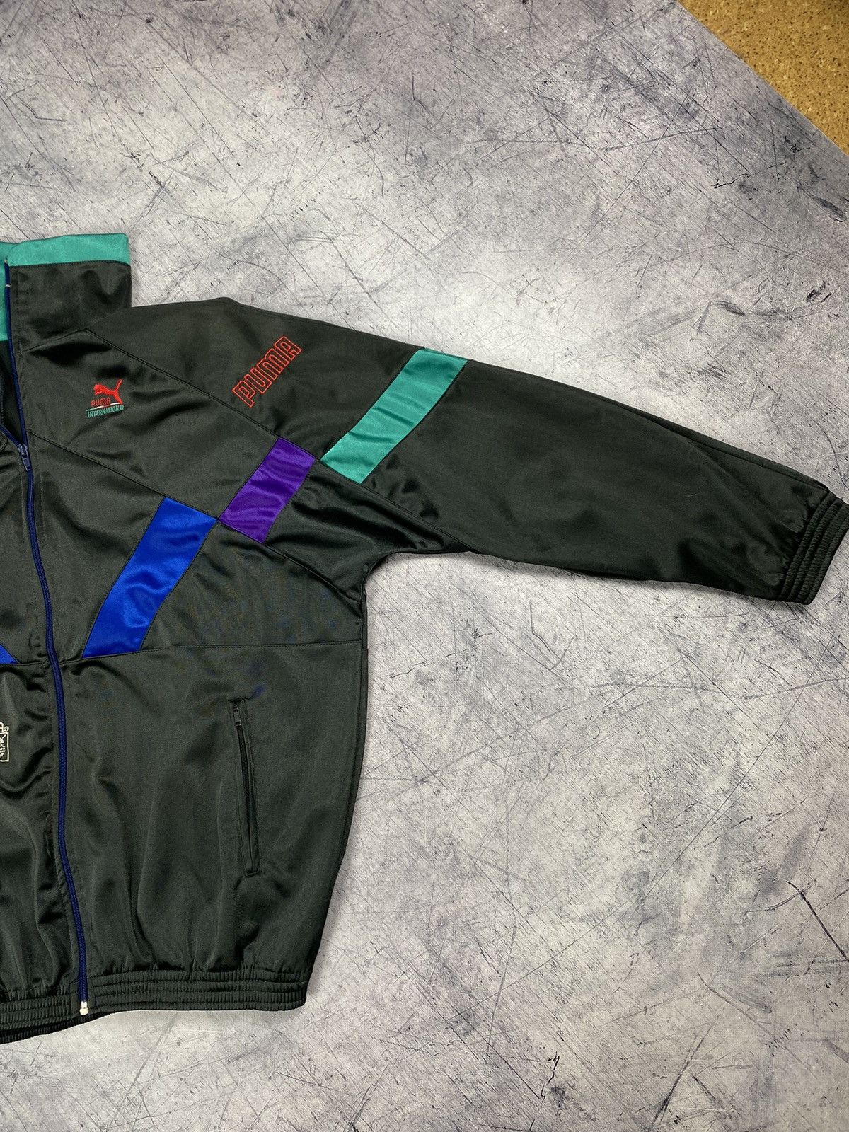 Puma Vintage 90s Puma International Track Jacket Size US M / EU 48-50 / 2 - 11 Thumbnail