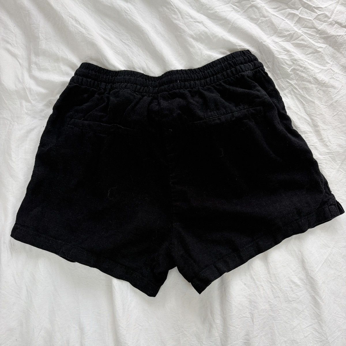 H&M H&M black drawstring shorts Size 25" / US 0 / IT 36 - 2 Thumbnail