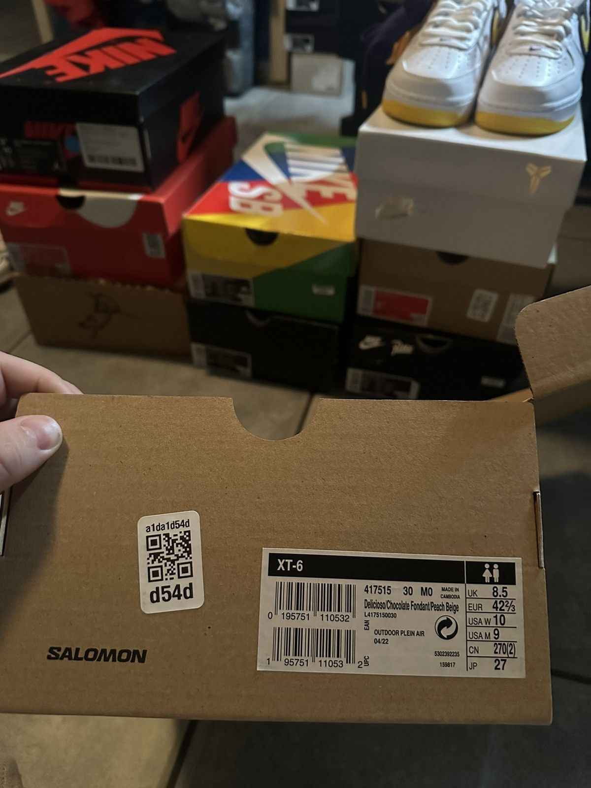 Salomon Salomon XT-6 chocolate Size US 9 / EU 42 - 3 Thumbnail