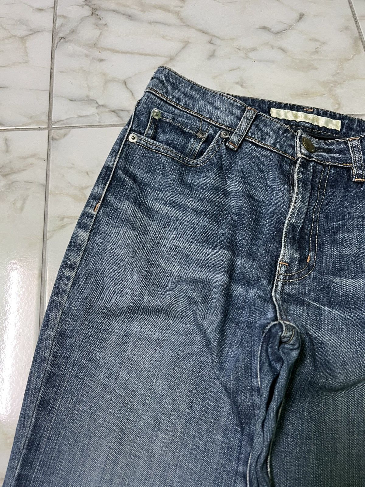 Beauty Beast × If Six Was Nine × Uniqlo 💥Insane 90’s Style Japanese Uniqlo Washed Flare Jean Size US 28 / EU 44 - 7 Thumbnail