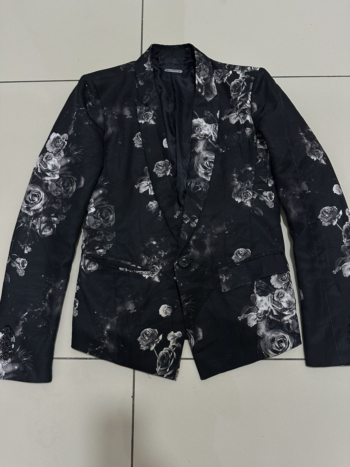 CIVARIZE Japanese Brand Civarize Floral art Roses Stylish Jacket Rare Size US S / EU 44-46 / 1 - 4 Thumbnail