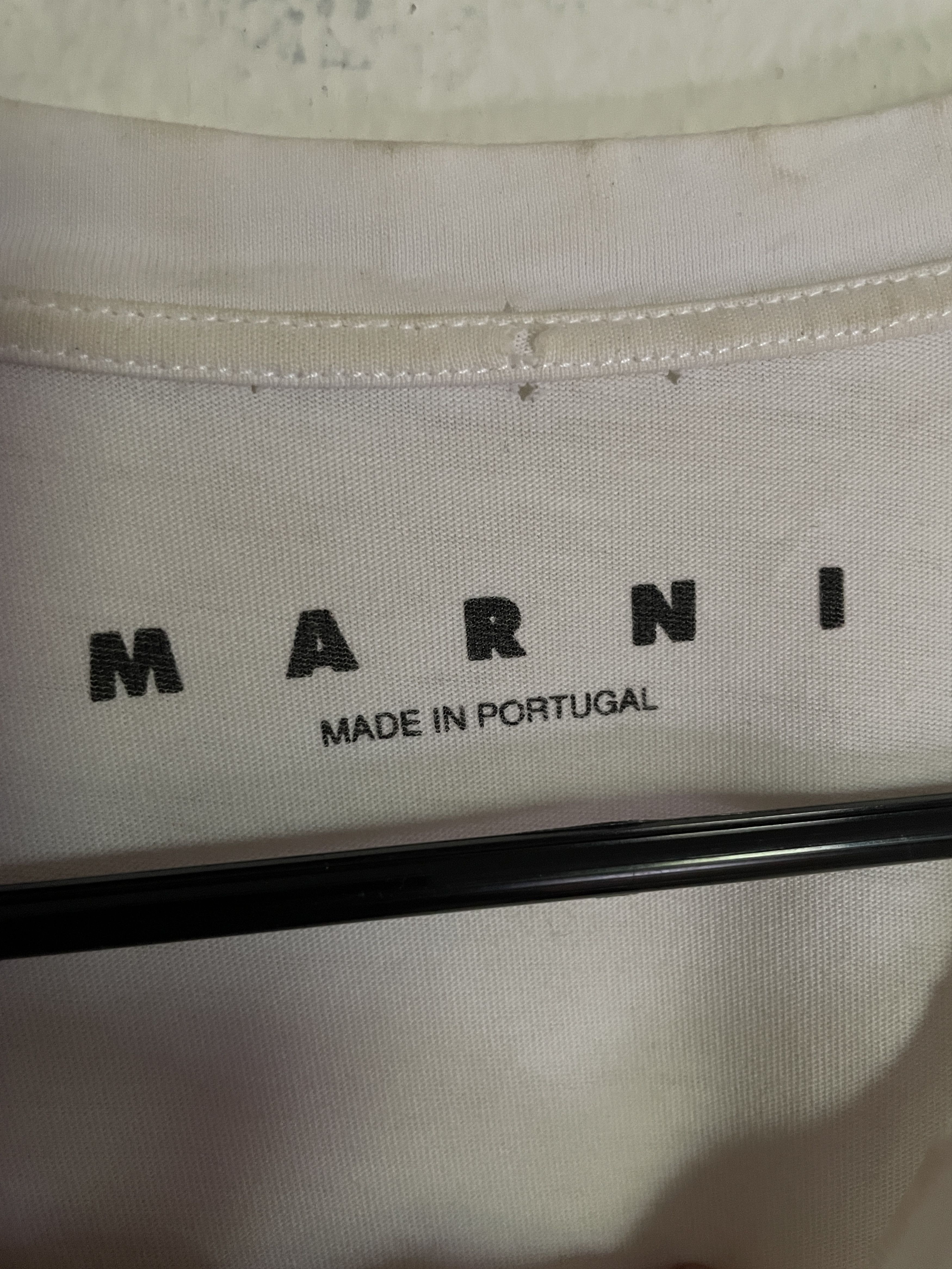 Marni Marni Scribble T-Shirt Size US L / EU 52-54 / 3 - 4 Thumbnail