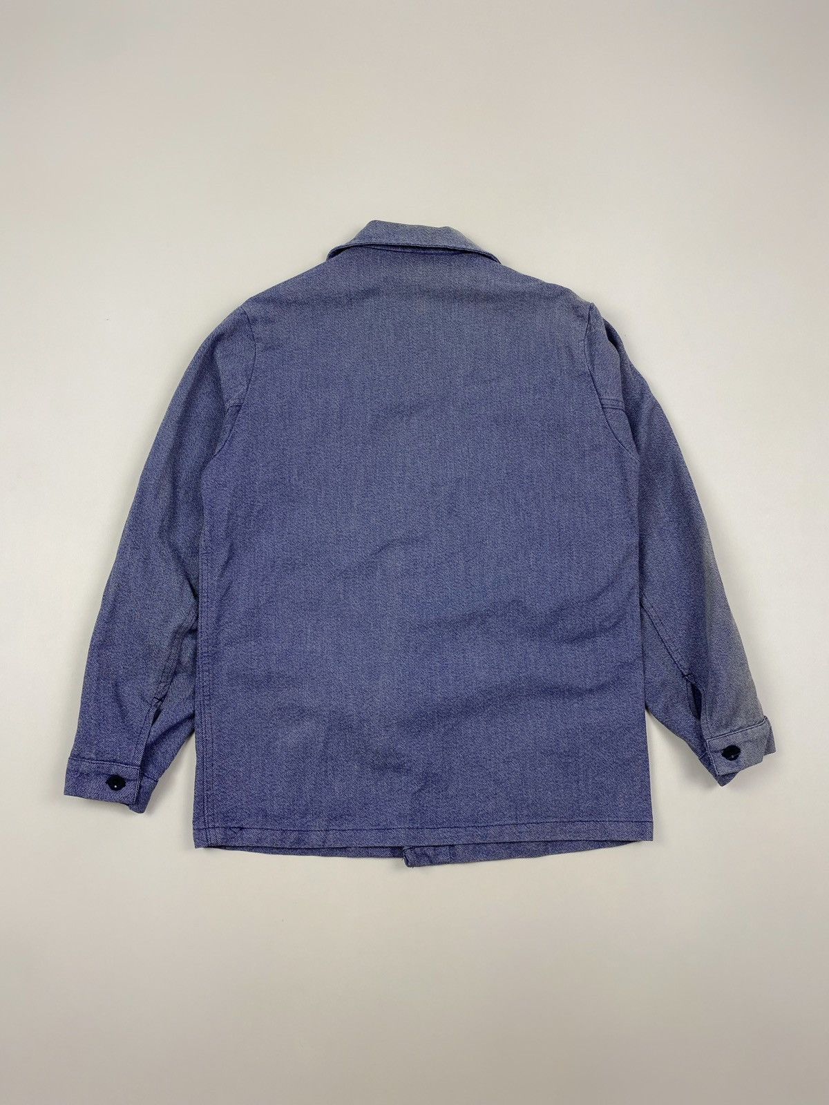 Vintage 1980’s Vintage Sun Faded Spilag Chore Work Jacket Size US M / EU 48-50 / 2 - 9 Thumbnail