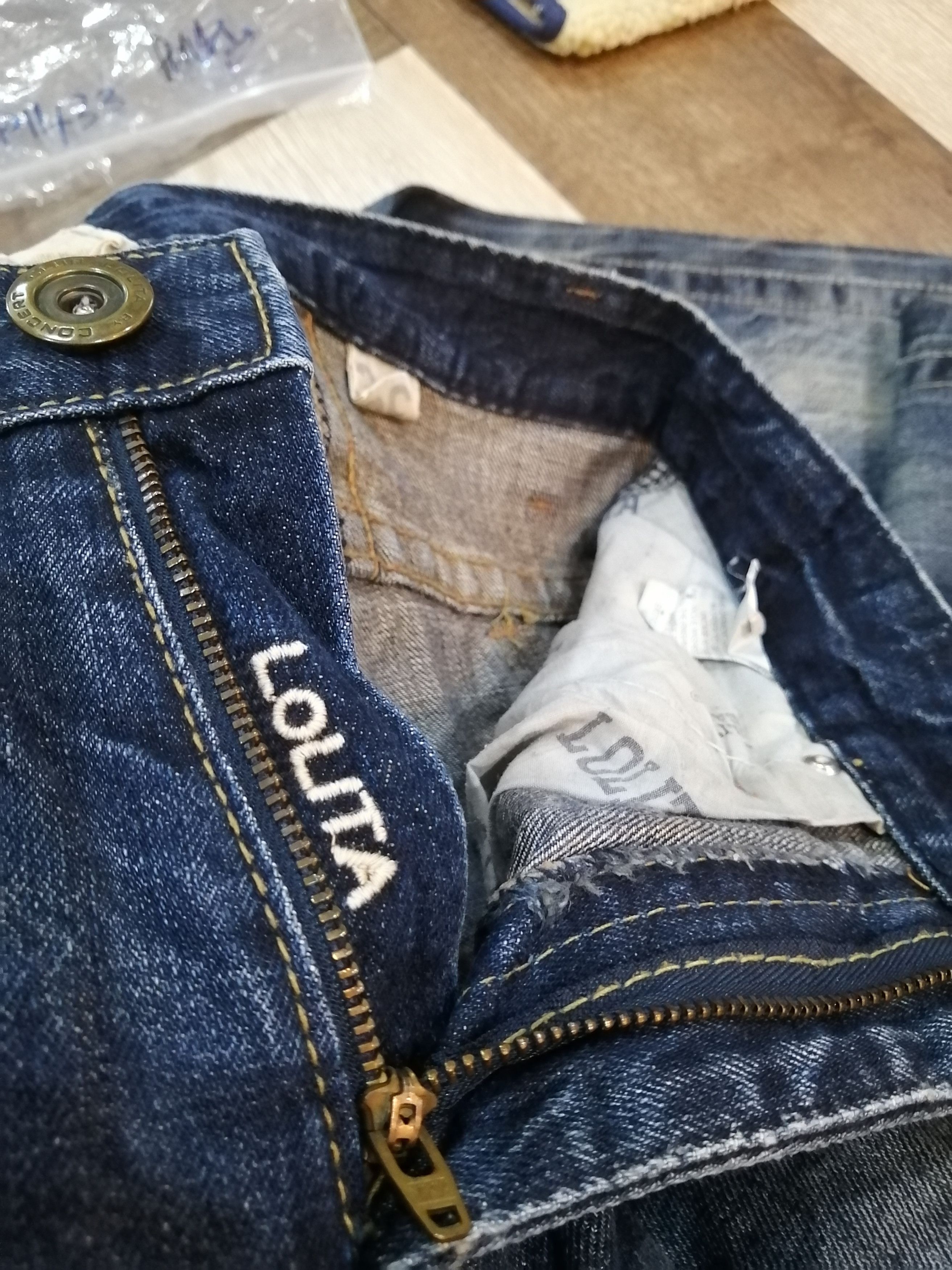 Japanese Brand LOLITA BY CONCERT CLUB WASHED BLUE DENIM JEANS Size US 30 / EU 46 - 21 Thumbnail