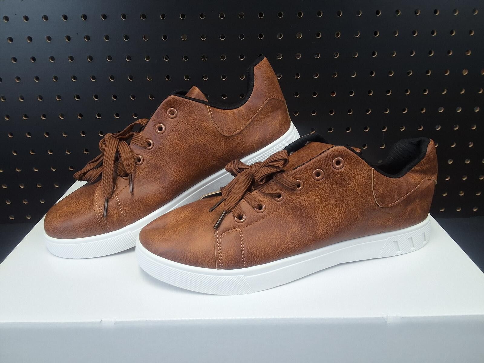 Genetic Manipulation Shinichiro Kuriya Trendy Brown Casual Sneakers with White Sole - EU Size 46 Size ONE SIZE - 1 Thumbnail