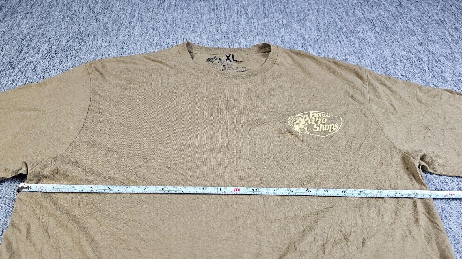 Bass Pro Shops Bass Pro Shops Graphic Tee Cartoon Deer Back Print Men XL Size US XL / EU 56 / 4 - 10 Thumbnail