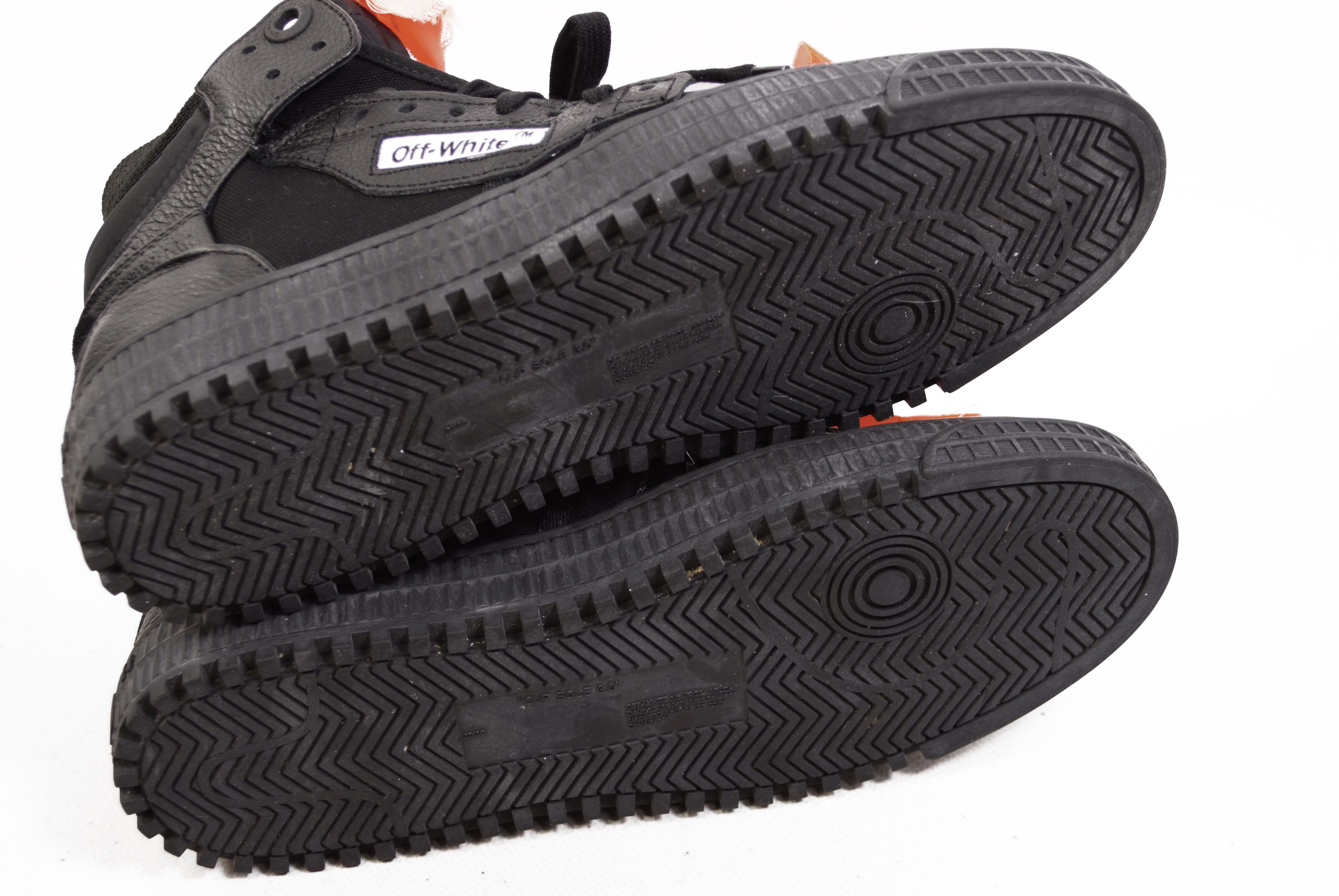 Off-White Women's Off-White Cup Sole 3.0 Sneakers Shoes 9US/EU39 Black Size US 9 / IT 39 - 9 Thumbnail