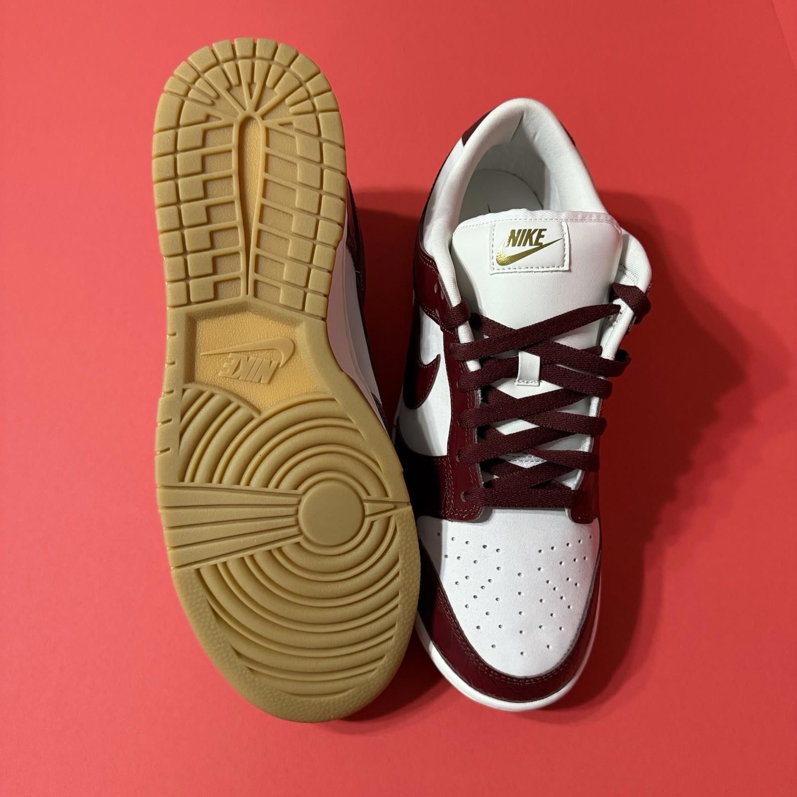 Nike Nike Dunk LX Team Red Croc Shoes FJ2260-004 W 12.5 / 11 M Size US 12 / IT 42 - 7 Thumbnail