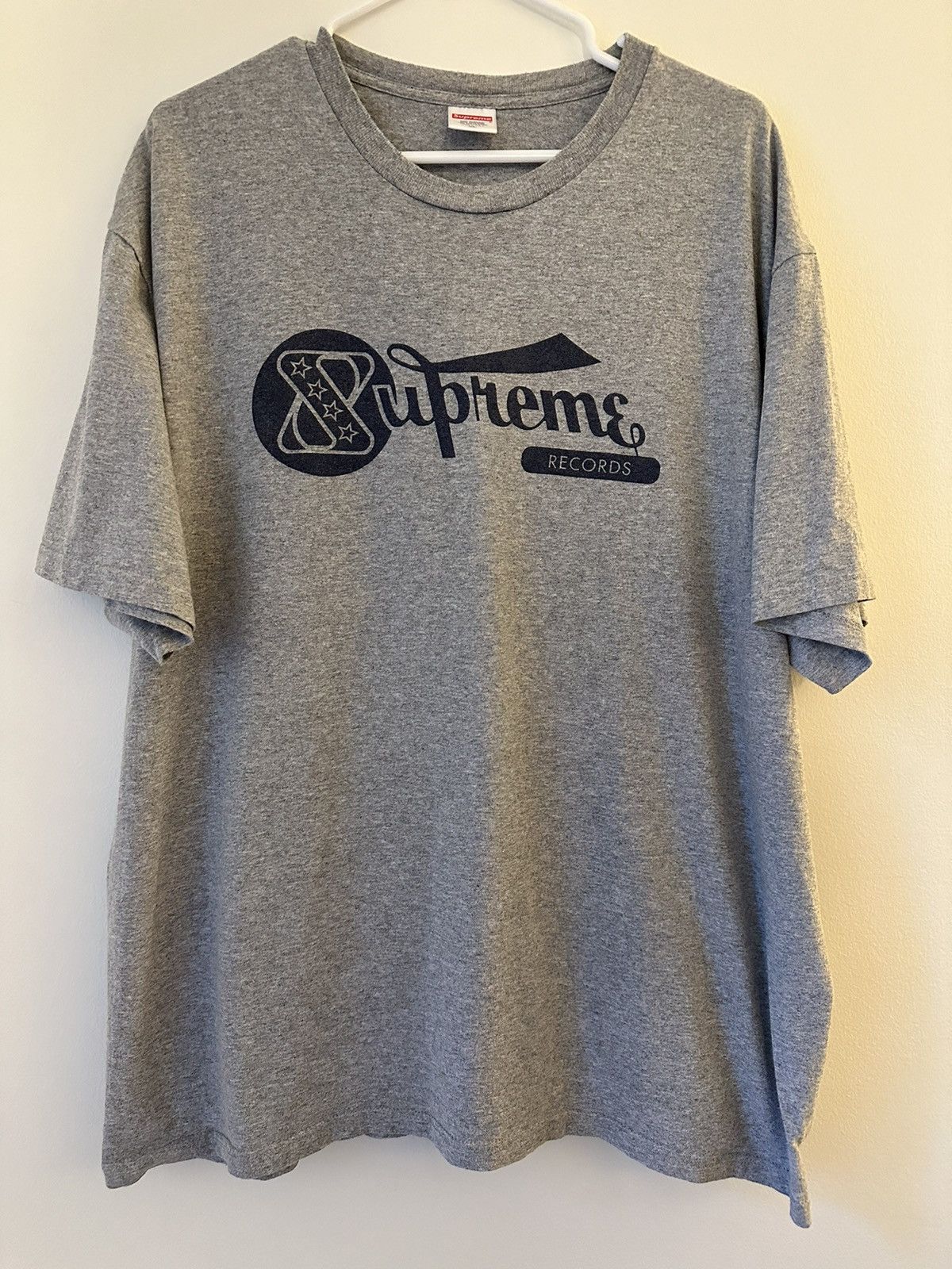 Supreme Supreme Records Tee Size US XL / EU 56 / 4 - 1 Thumbnail