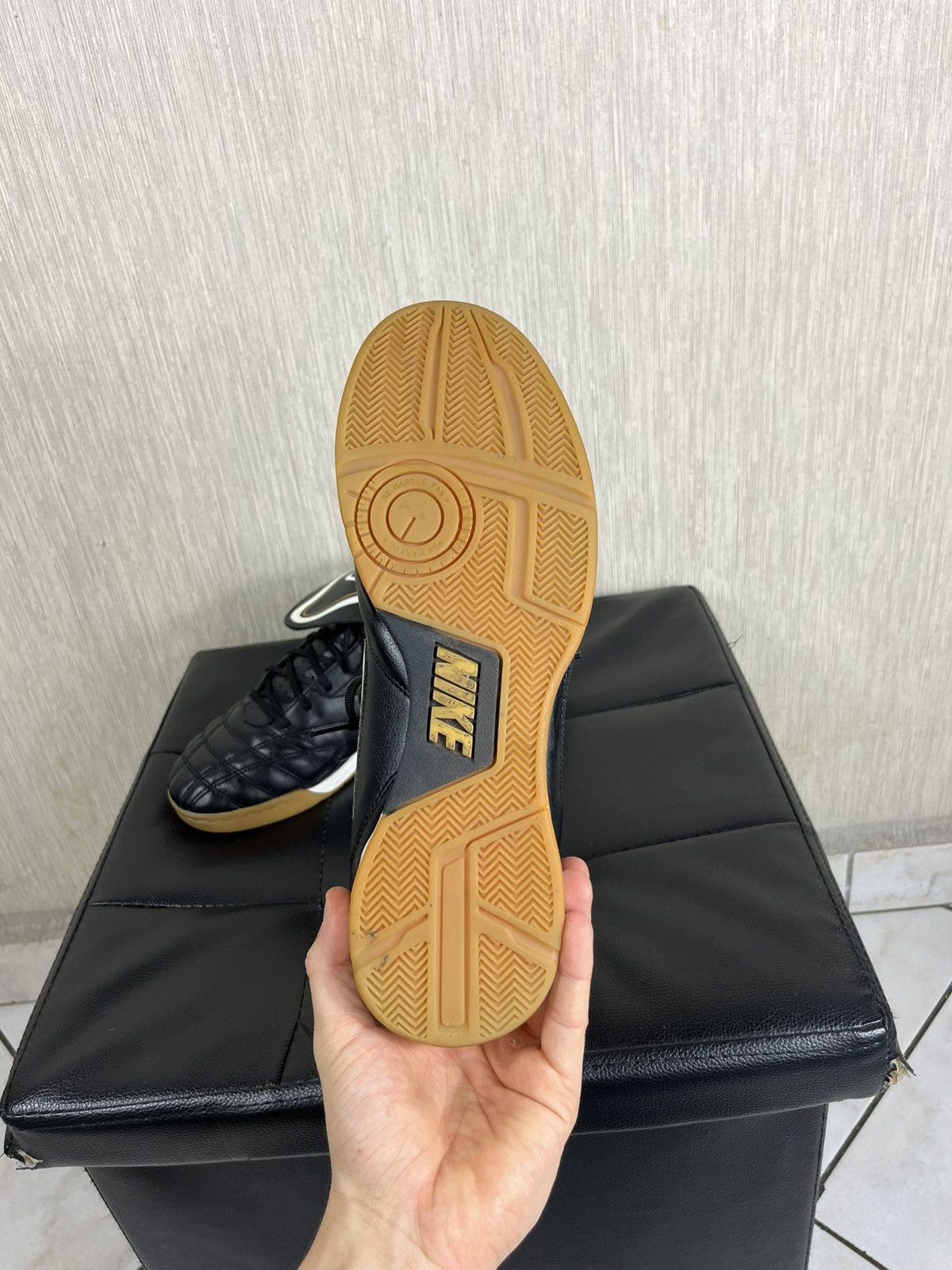 Nike × Vintage Vintage Nike Tiempo y2k soccer shoes Ronaldinho bloke core Size US 9.5 / EU 42-43 - 17 Thumbnail