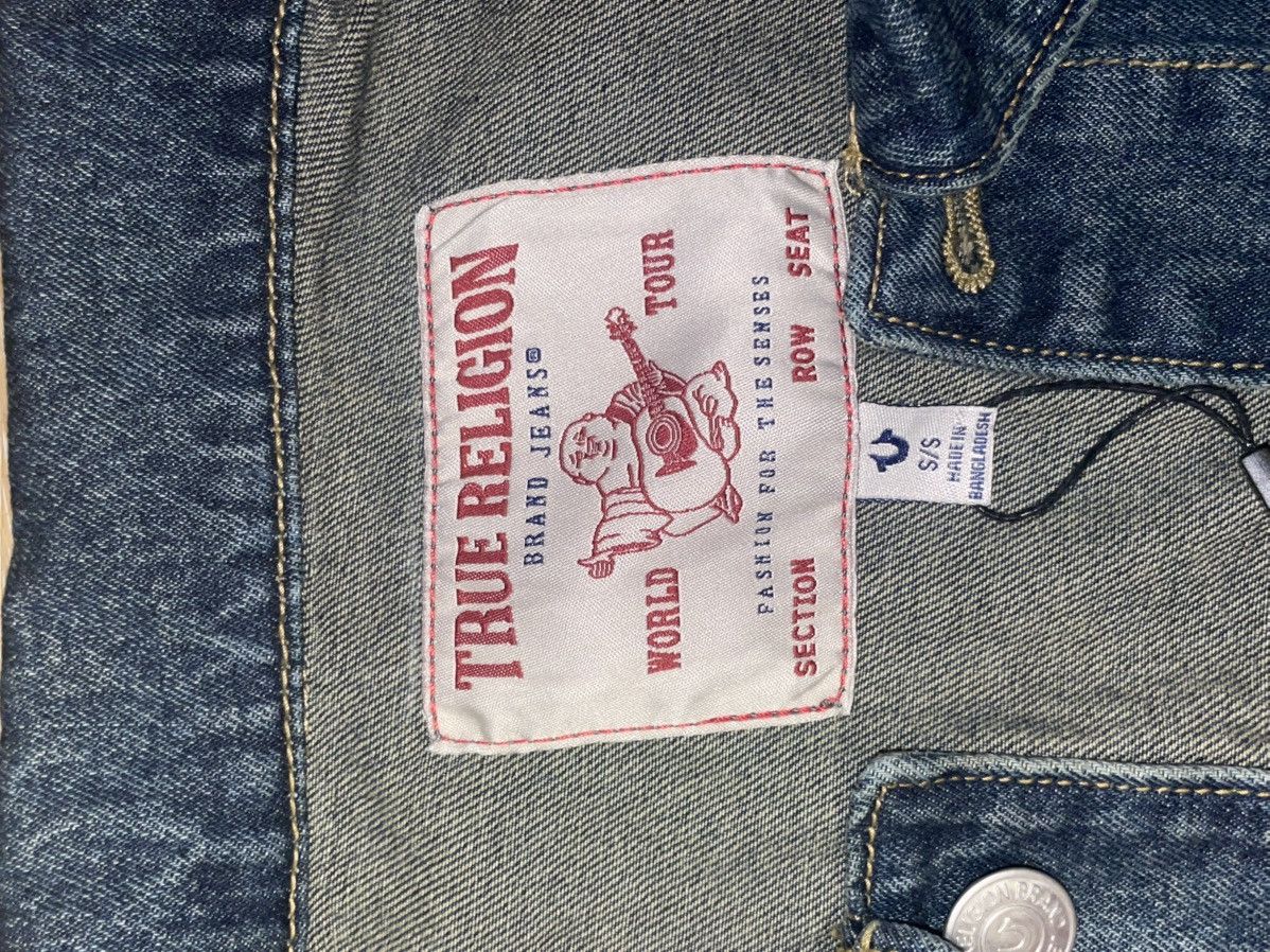 True Religion True Religion Dark Smokey Wash Trucker Jacket Size US S / EU 44-46 / 1 - 5 Thumbnail