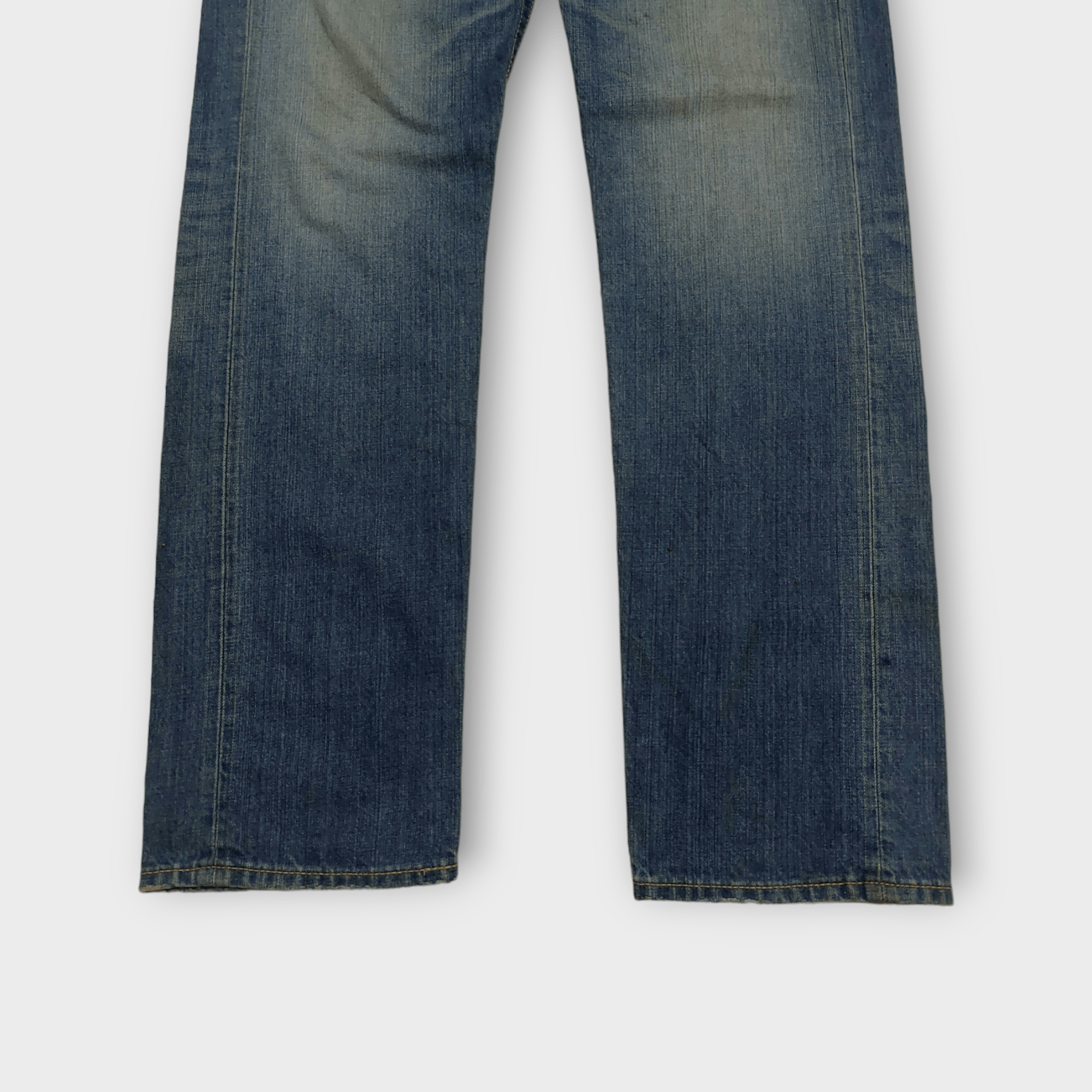 Vintage Japanese Co & Lu Big Logo Jeans Size US 34 / EU 50 - 9 Thumbnail