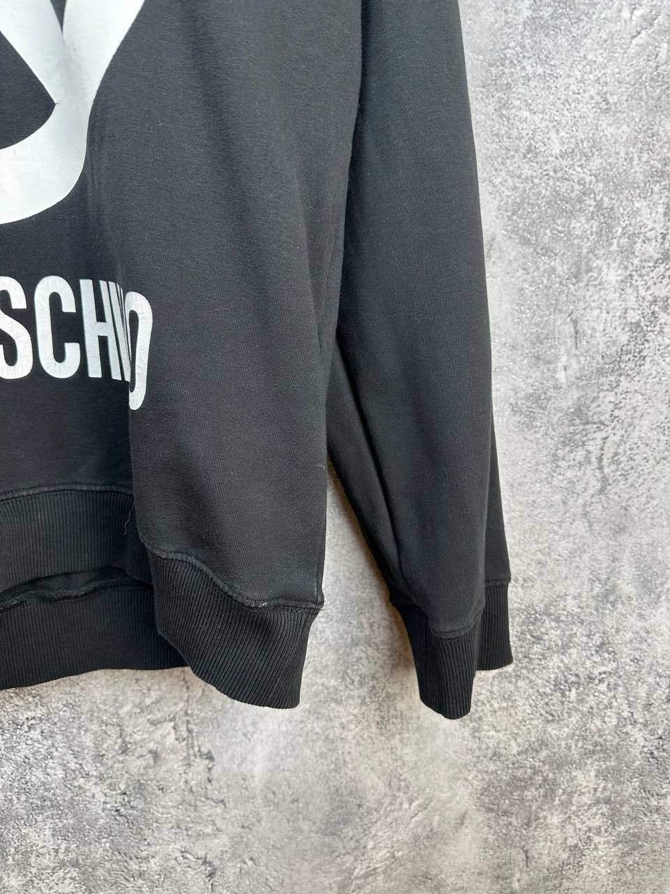 Moschino Love Moschino Peace Logo Sweatshirt Black Jumper Long Sleeve Size US M / EU 48-50 / 2 - 8 Thumbnail