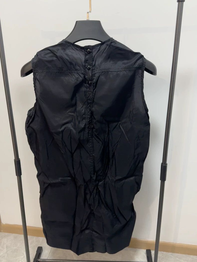 Rick Owens Rick Owens Garbage bag vest of auxiliary line vest Size US M / EU 48-50 / 2 - 2 Thumbnail