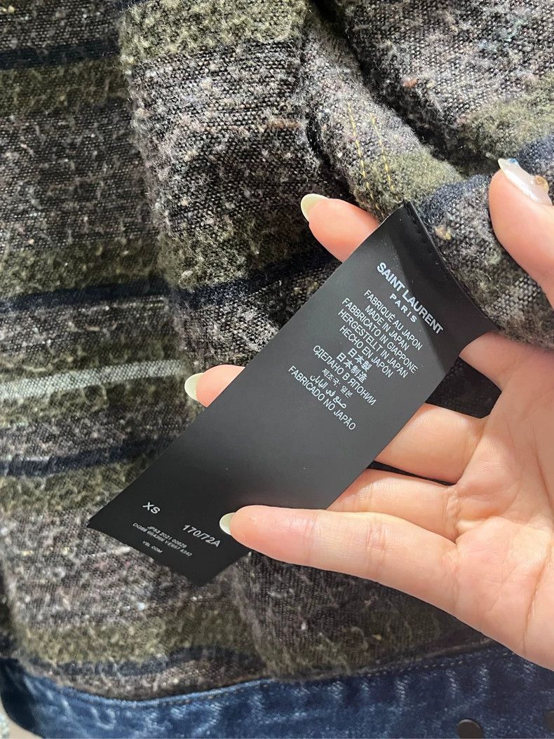 Saint Laurent Paris Saint Laurent Paris Saint Laurent Denim Jacket XS with Tag Size US XS / EU 42 / 0 - 4 Thumbnail