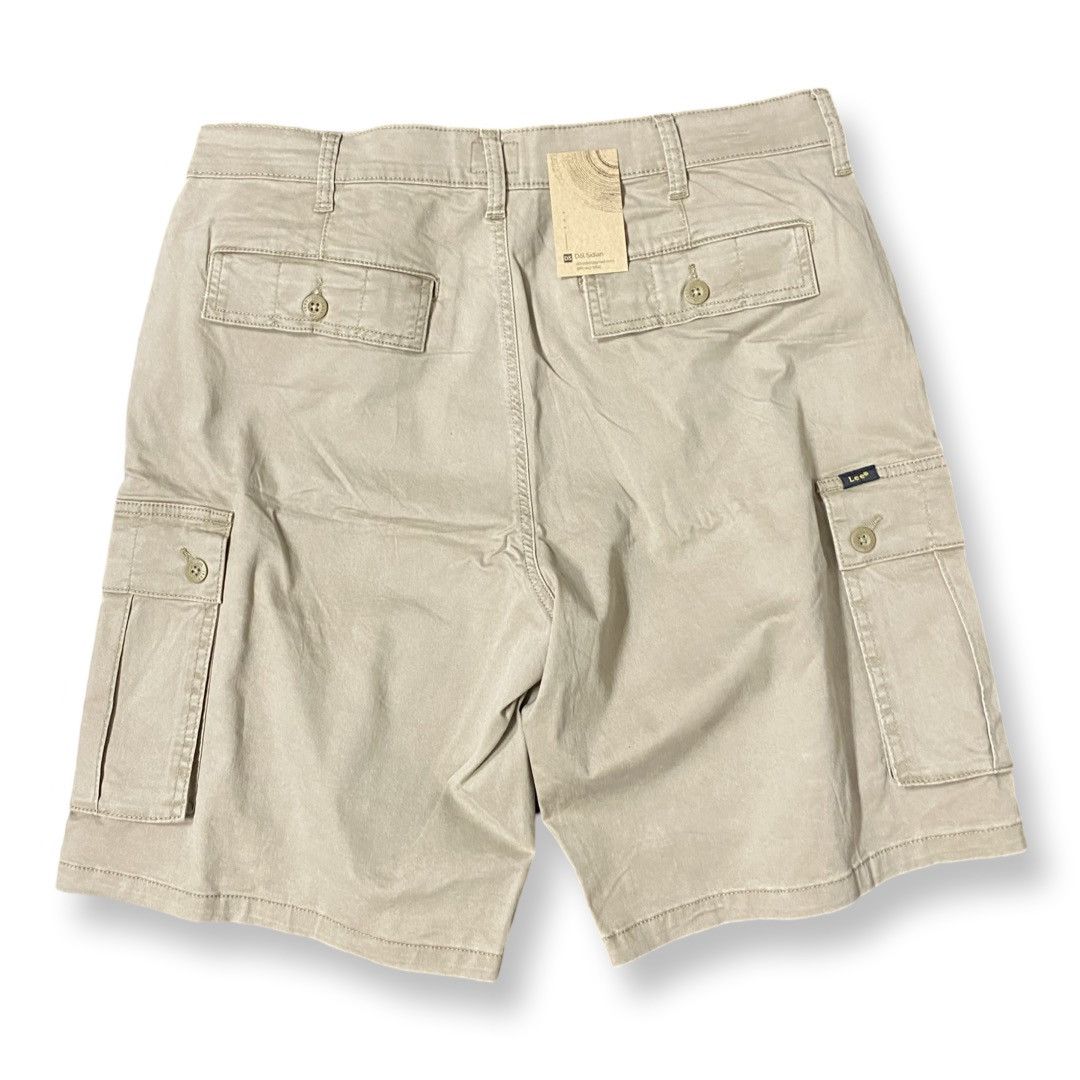 Lee Lee Men’s Beige Cargo Shorts Size 36 Size US 36 / EU 52 - 3 Thumbnail