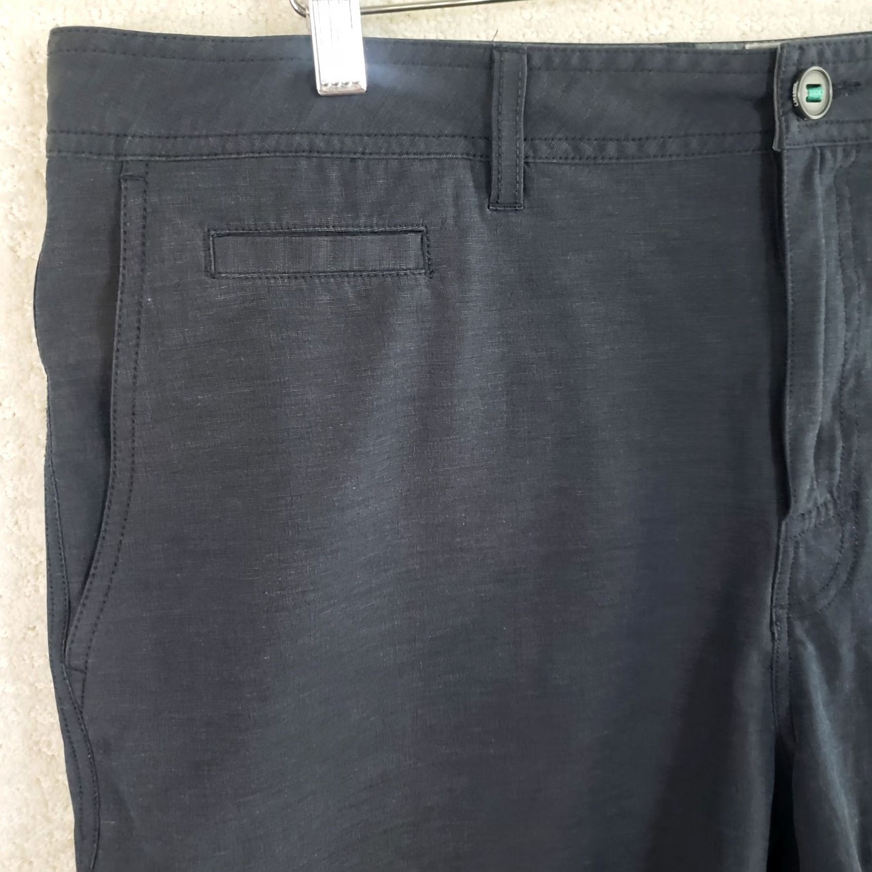 Vintage Linksoul Boardwalker Stretch Golf Performance Casual Shorts Mens Black 40x10 Size US 40 / EU 56 - 4 Thumbnail