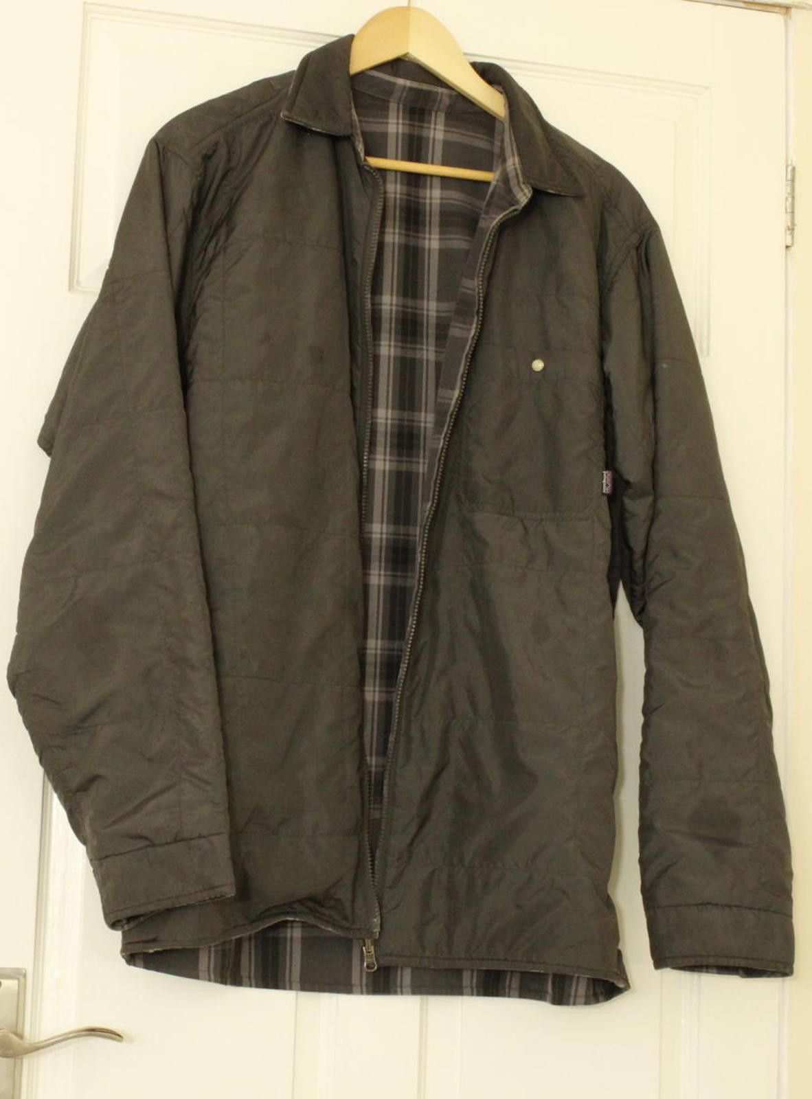 Patagonia Patagonia Men's Quilted Jacket Zip Closure and Plaid Lining Size US L / EU 52-54 / 3 - 3 Thumbnail